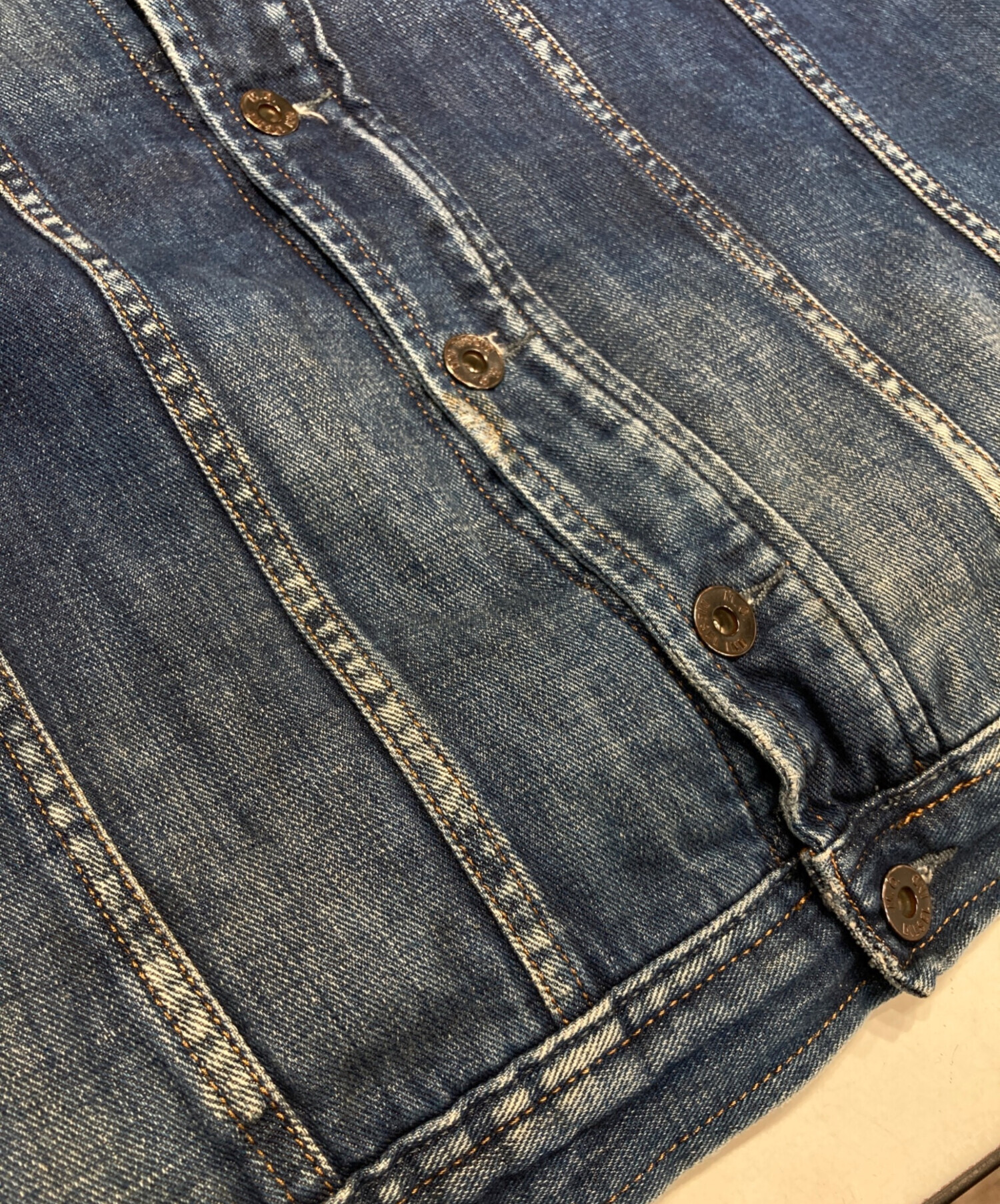 中古・古着通販】DIESEL (ディーゼル) 裏ボアデニムジャケット