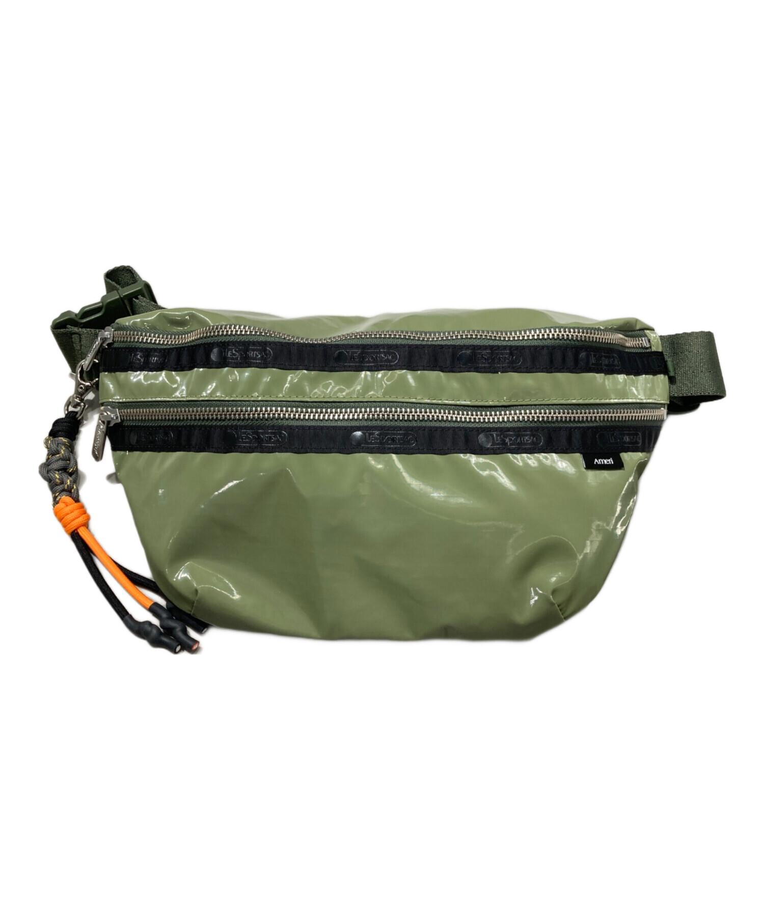 レスポ アメリ　DX BELT BAG W / CHRM ブラック　新品未使用 レスポ アメリ DX BELT BAG W / CHRM ブラック 新品未使用 LeSportsac