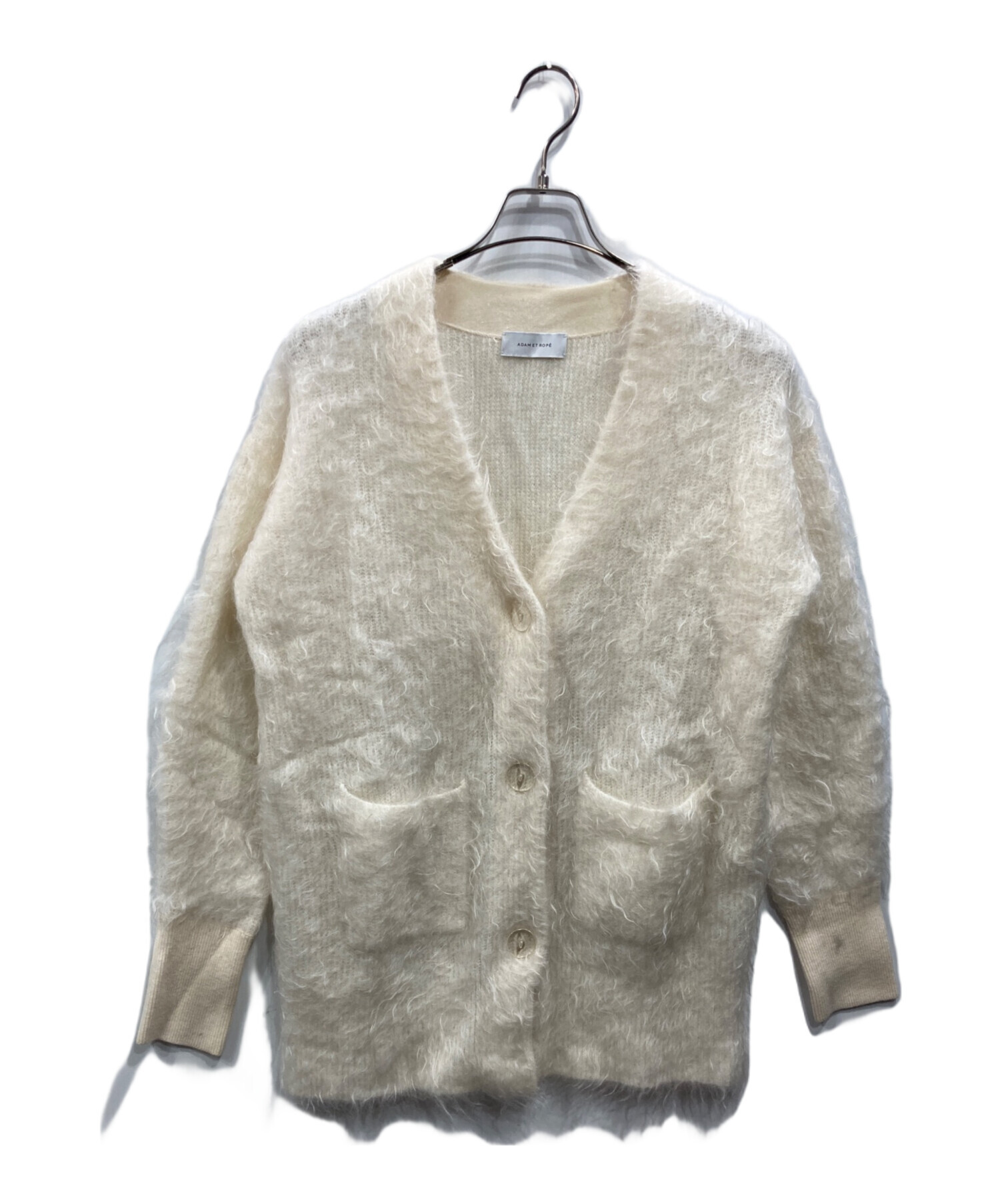 中古・古着通販】Adam et Rope (アダム エ ロペ) モヘヤカーディガン  