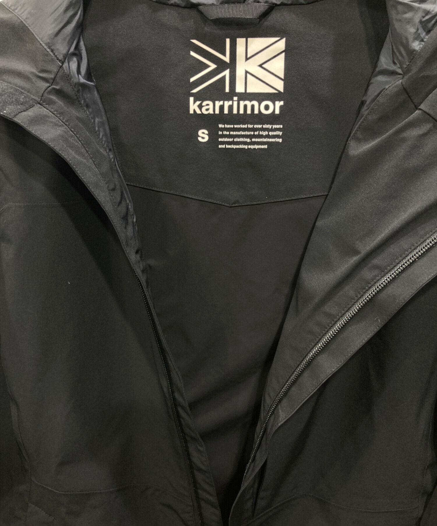 中古・古着通販】Karrimor (カリマー) tryfan jkt ブラック サイズ:S
