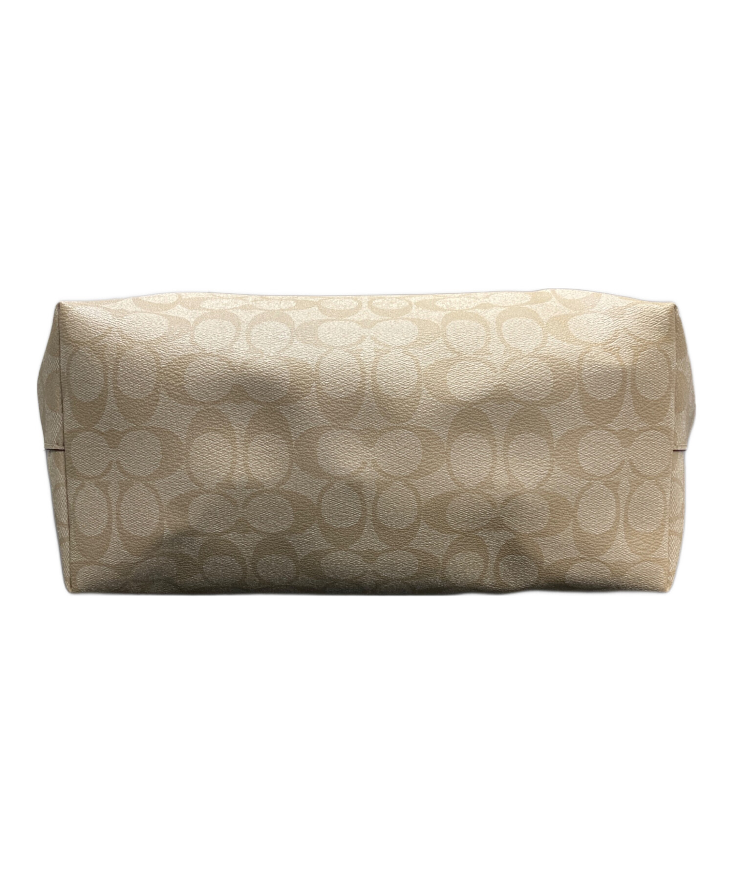 中古・古着通販】COACH (コーチ) トートバッグ ベージュ｜ブランド