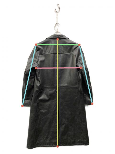 中古・古着通販】Schott (ショット) LEATHER CHESTER LONG COAT