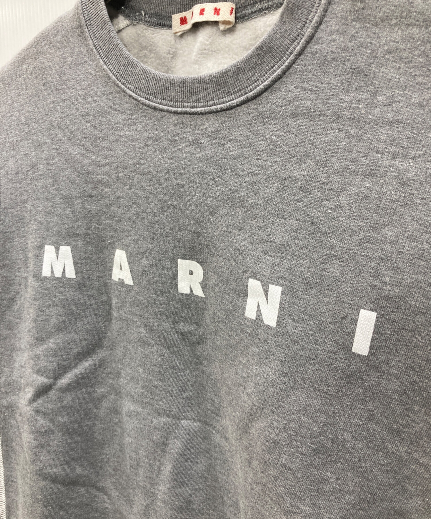 元展示品マルニ Logo-Print Sweatshirt 【公式通販】