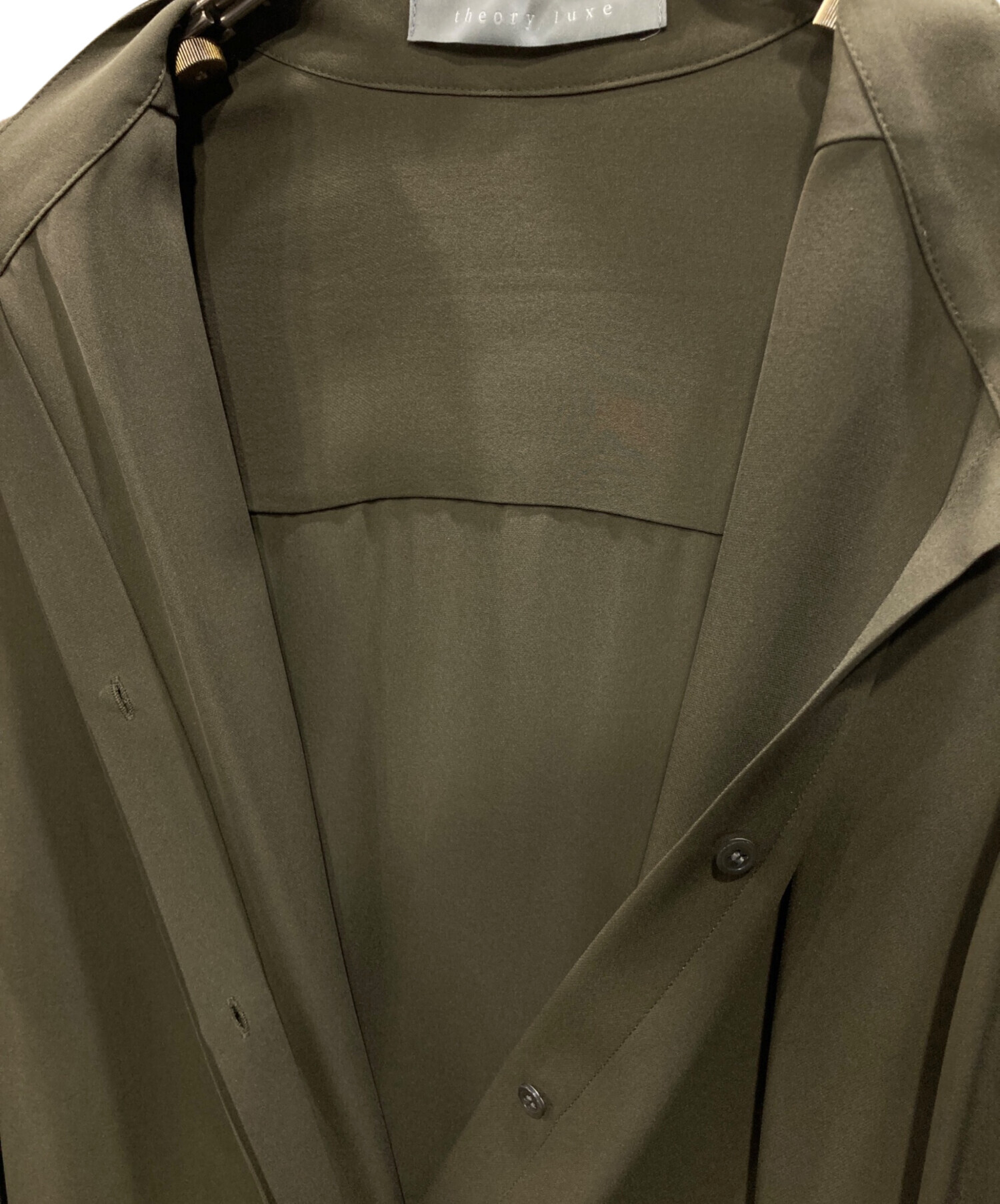 中古・古着通販】theory luxe (セオリーリュクス) シルクブラウス