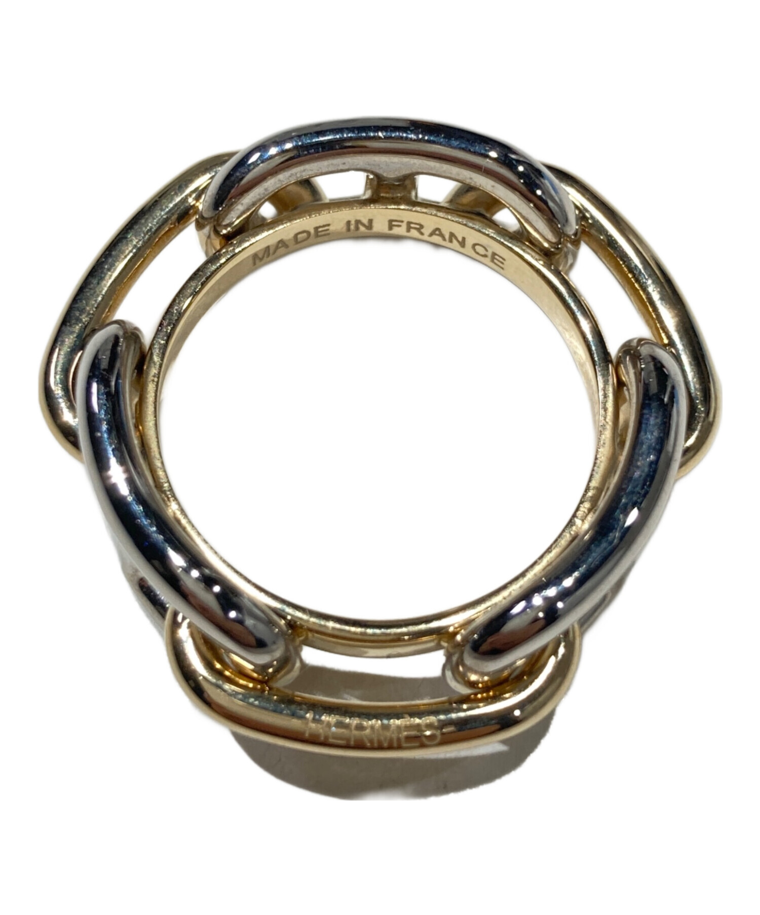 中古・古着通販】HERMES (エルメス) シェーヌダンクル スカーフリング