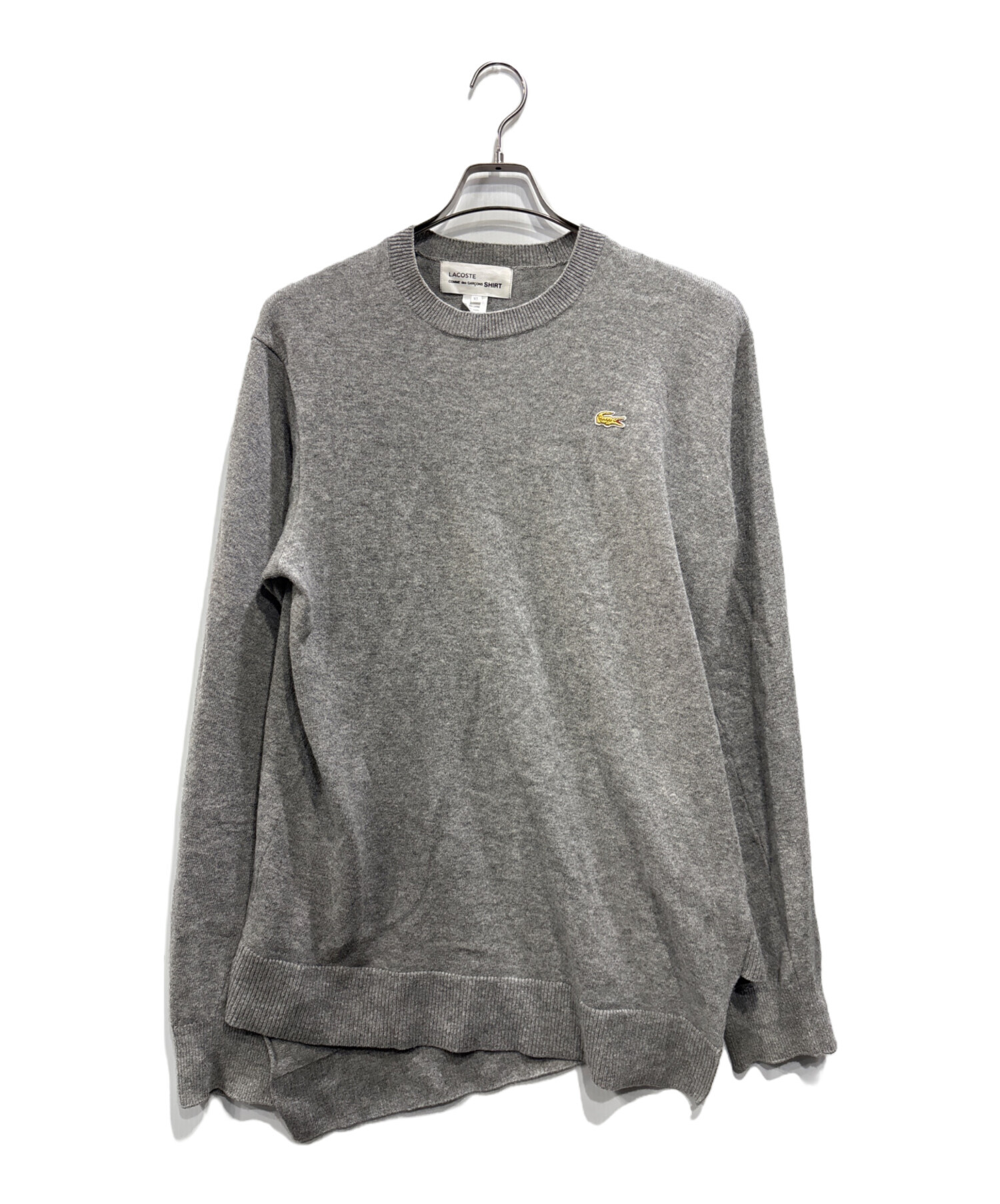 トップス COMME des GARCONS SHIRT x LACOSTE Knit 中古・古着通販】LACOSTE (ラコステ) COMME des GARCONS SHIRT