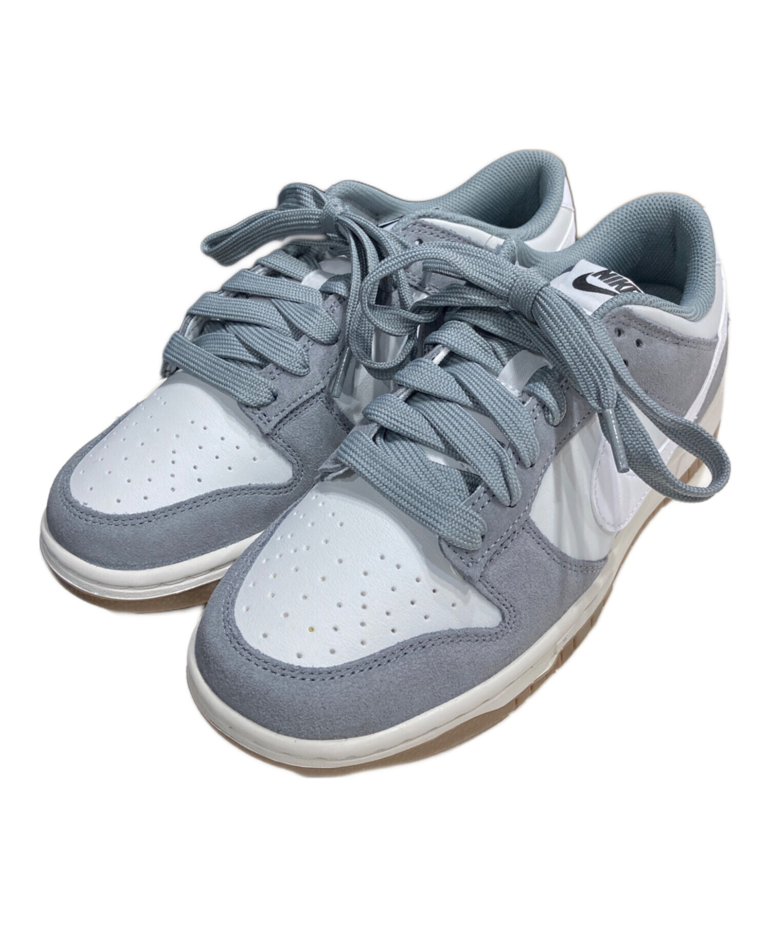 中古・古着通販】NIKE (ナイキ) DUNK LOW RETRO SE グレー サイズ:25.5 