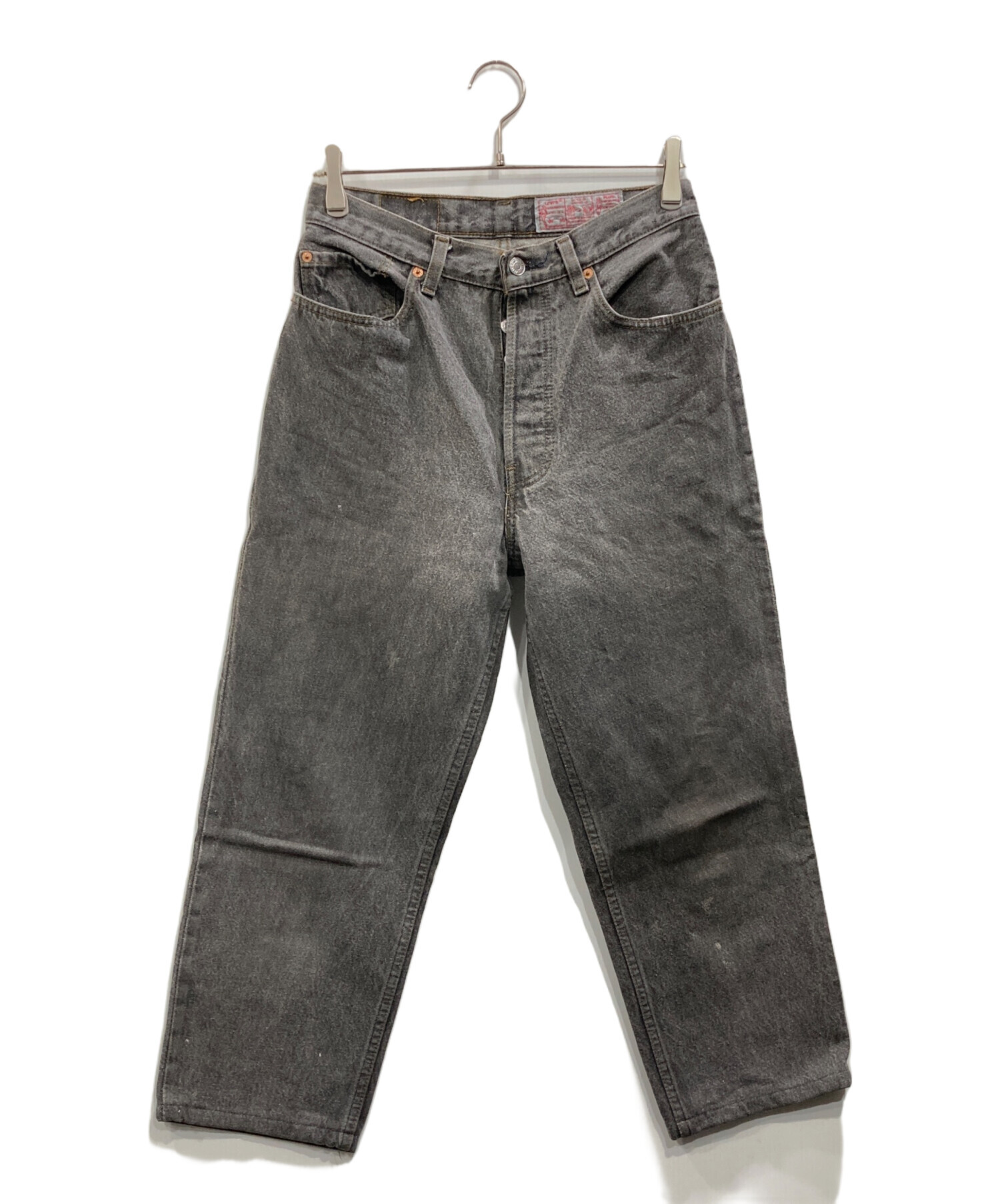On オン パンツ（その他） S グレー 【古着】【中古】【送料無料】 中古・古着通販】LEVI'S (リーバイス) 901ブラックデニムパンツ グレー