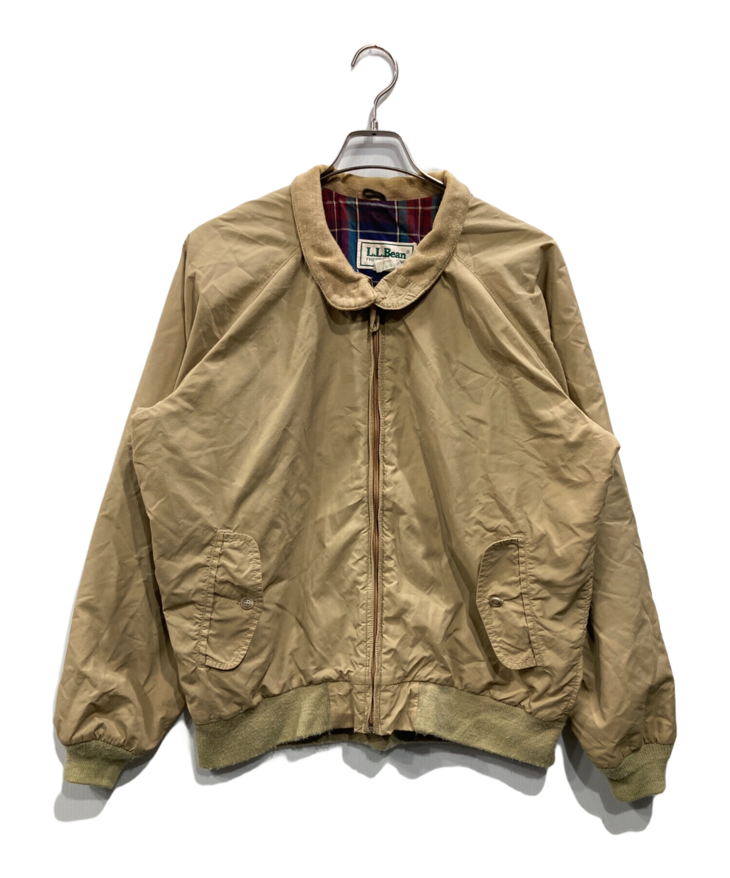 中古・古着通販】L.L.Bean (エルエルビーン) スイングトップ ベージュ