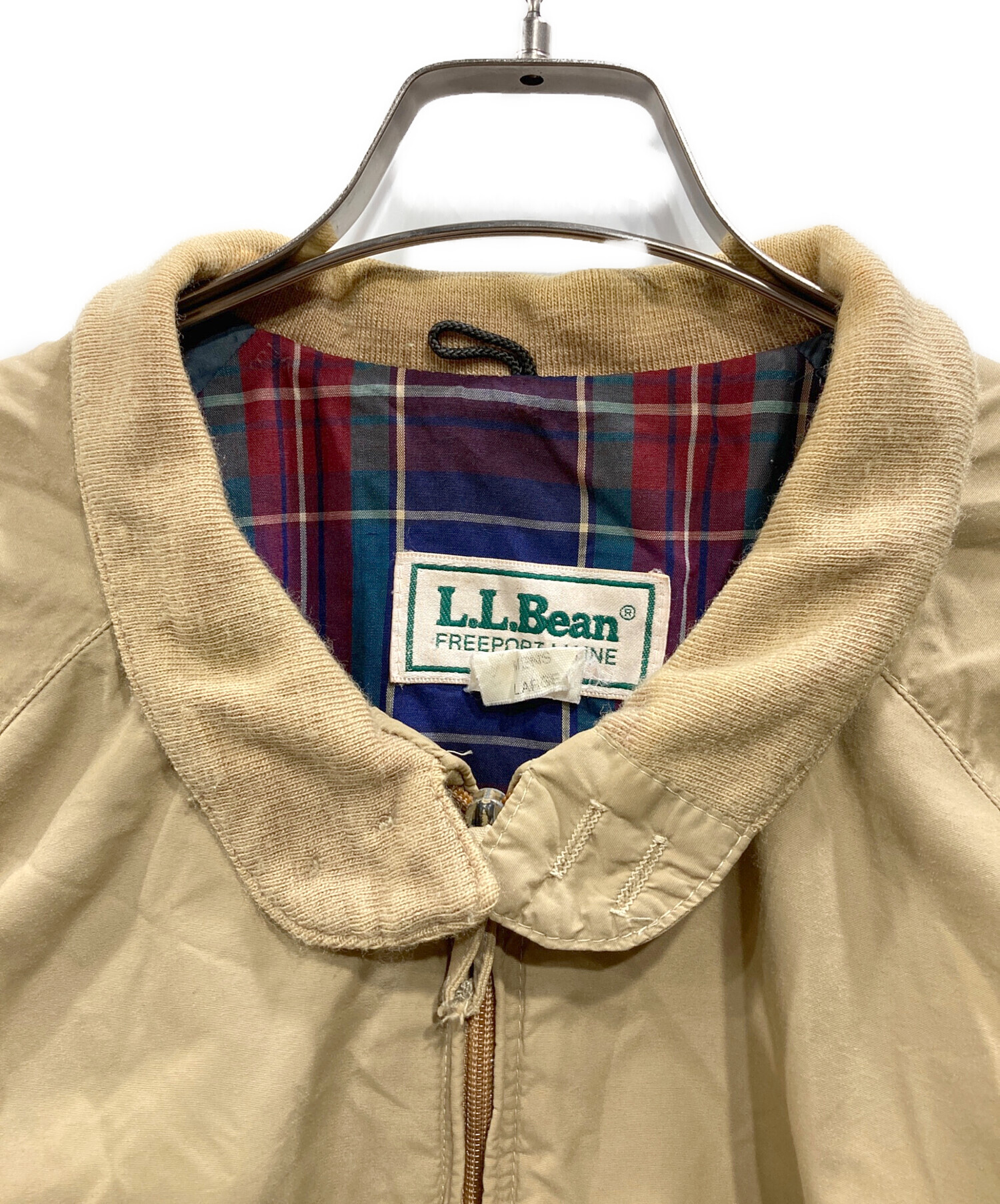 中古・古着通販】L.L.Bean (エルエルビーン) スイングトップ ベージュ