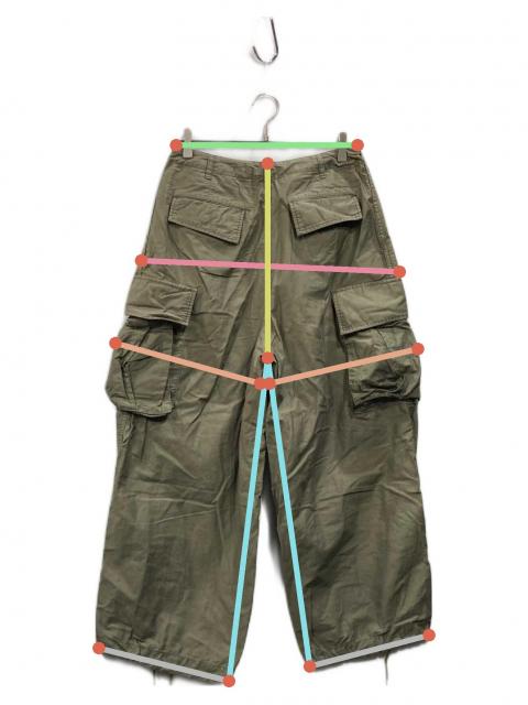Needles ヒザデルパンツ サイズ1 カーキ 個性的なNeedles・ヒザデルパンツ、そのバリエーションやサイズ感は