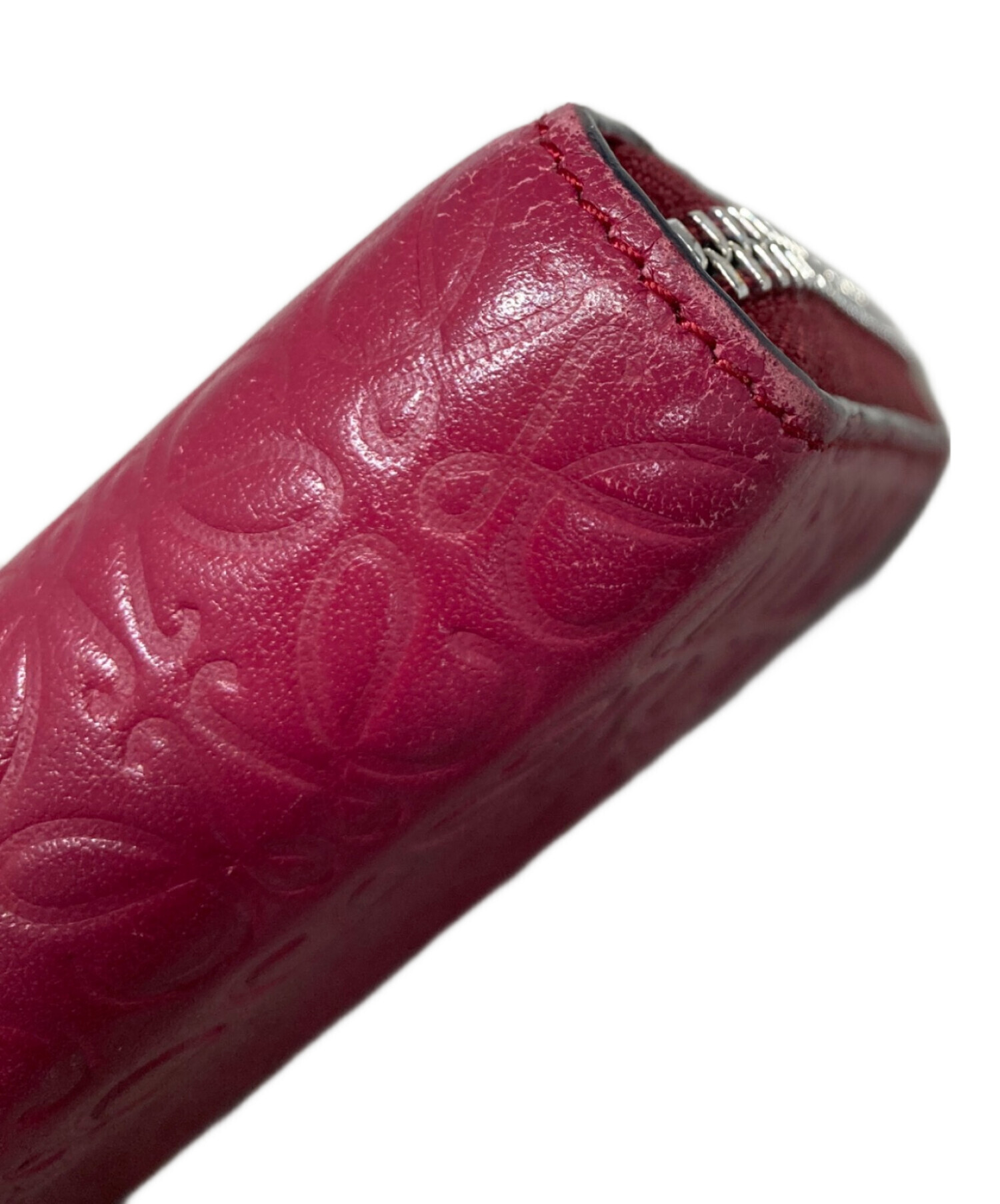 中古・古着通販】LOEWE (ロエベ) 長財布 ピンク サイズ:-｜ブランド