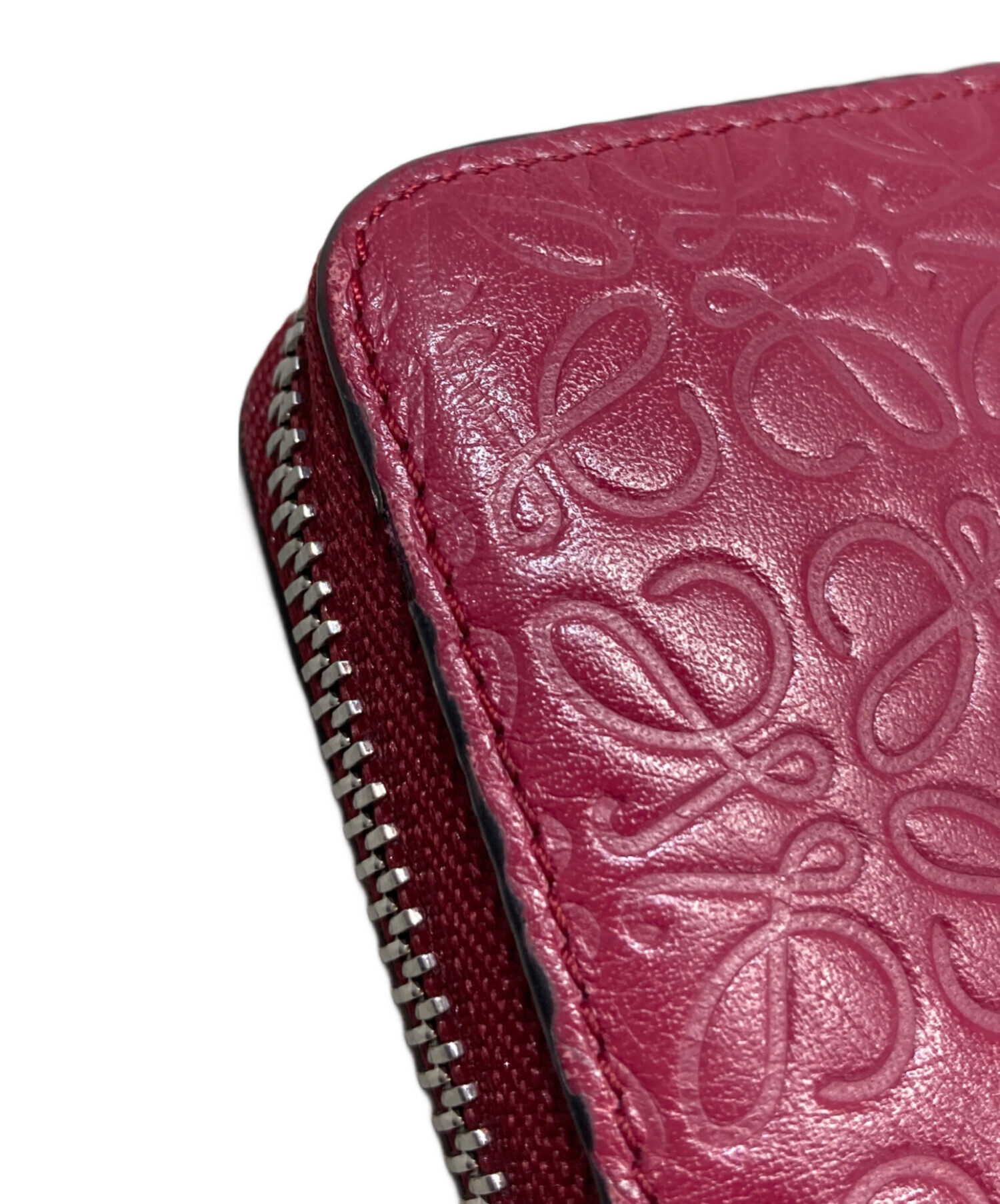 中古・古着通販】LOEWE (ロエベ) 長財布 ピンク サイズ:-｜ブランド