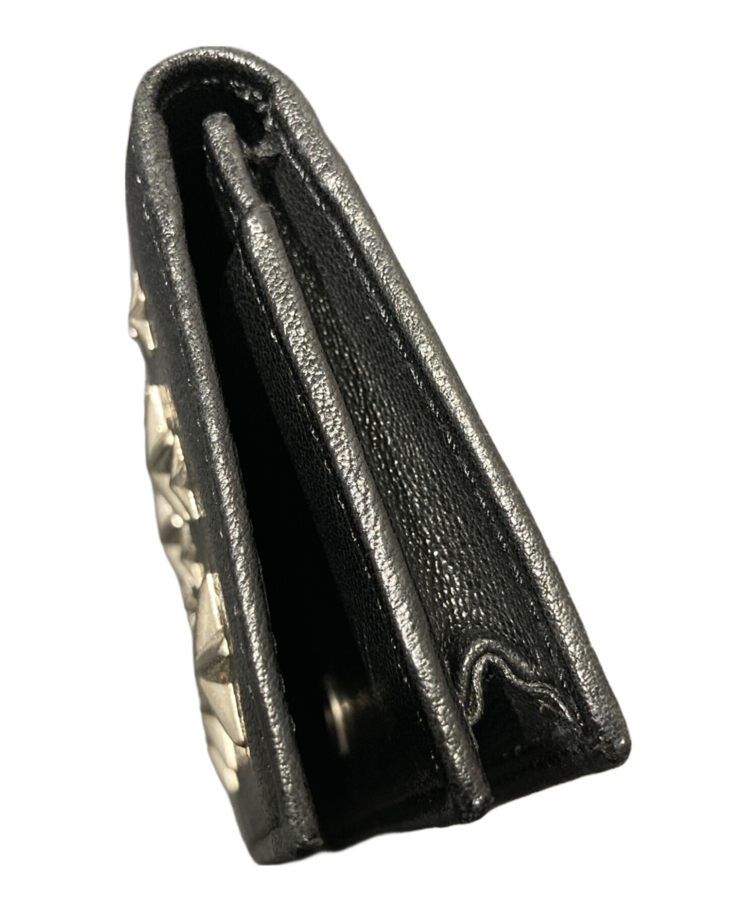 中古・古着通販】JIMMY CHOO (ジミーチュウ) 名刺入れ ブラック