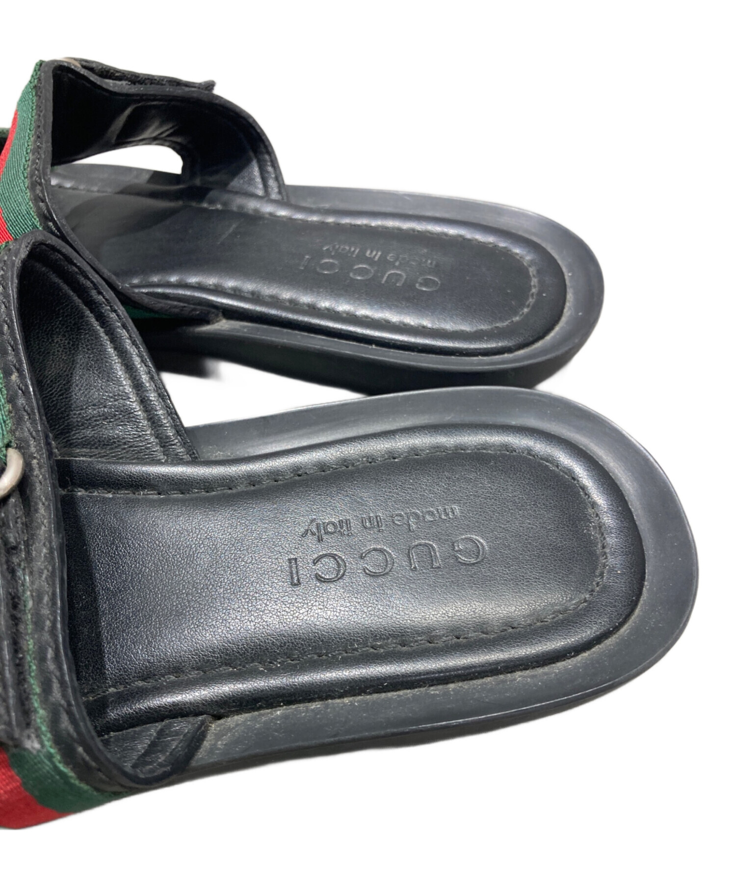 中古・古着通販】GUCCI (グッチ) シェリーラインウェブストライプ