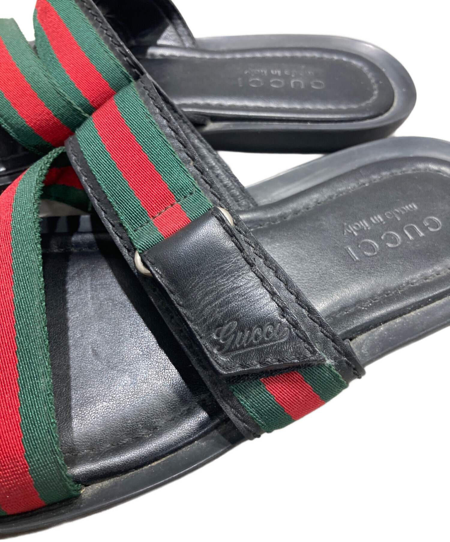 中古・古着通販】GUCCI (グッチ) シェリーラインウェブストライプ