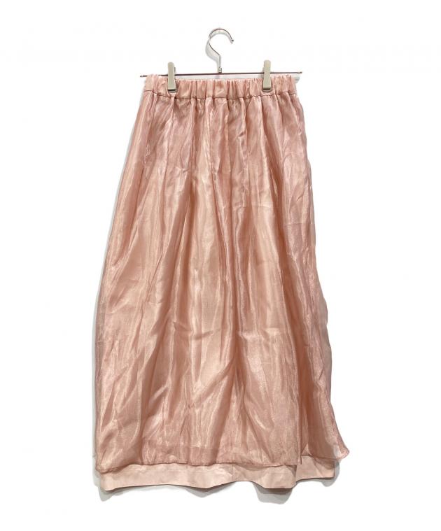 machatt オーガンジーレイヤードスカート 中古・古着通販】machatt (マチャット) オーガンジーレイヤード