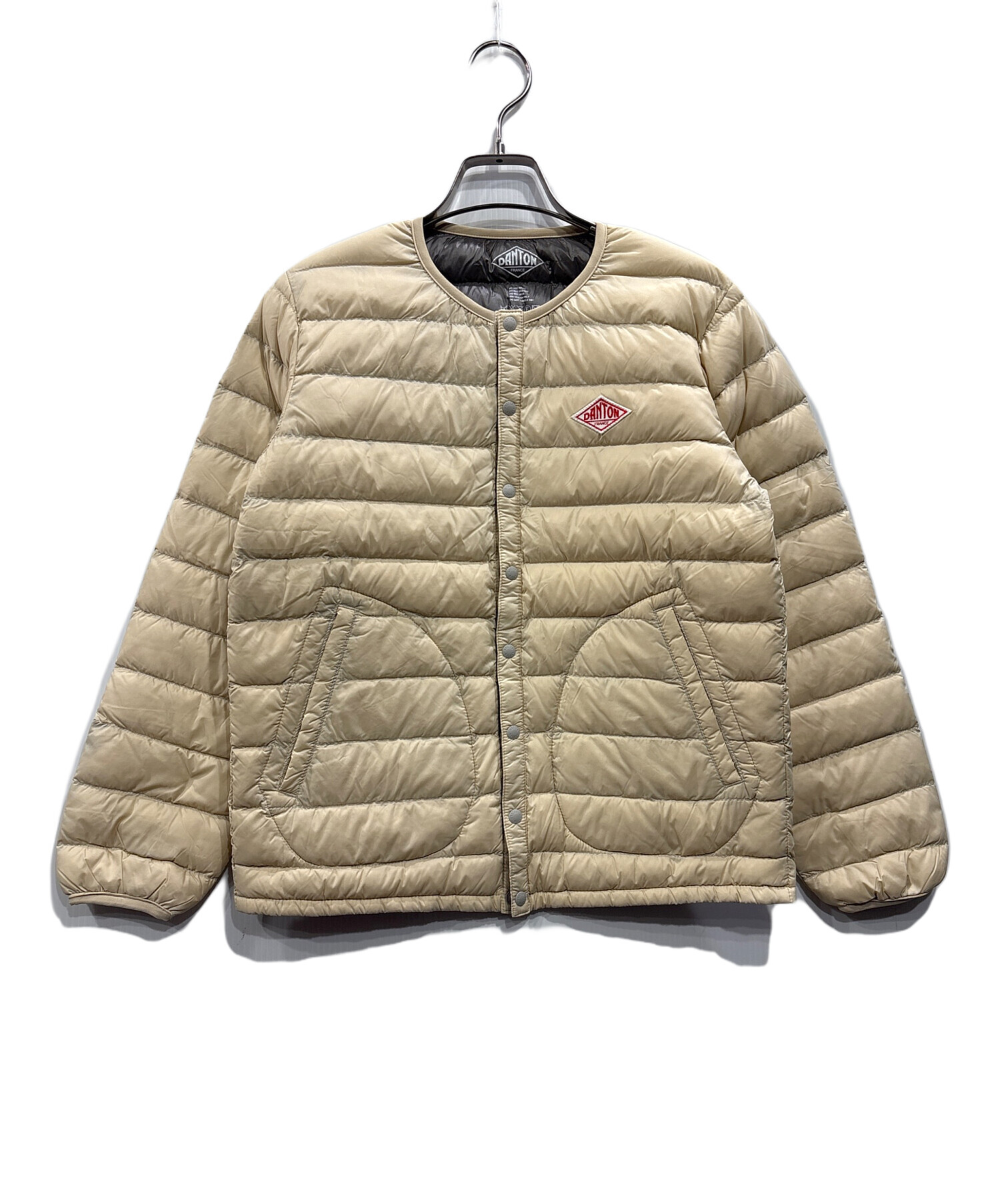 中古・古着通販】DANTON (ダントン) ダウンジャケット アイボリー 