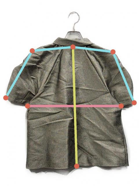 中古・古着通販】machatt (マチャット) メタリックパフスリーブ