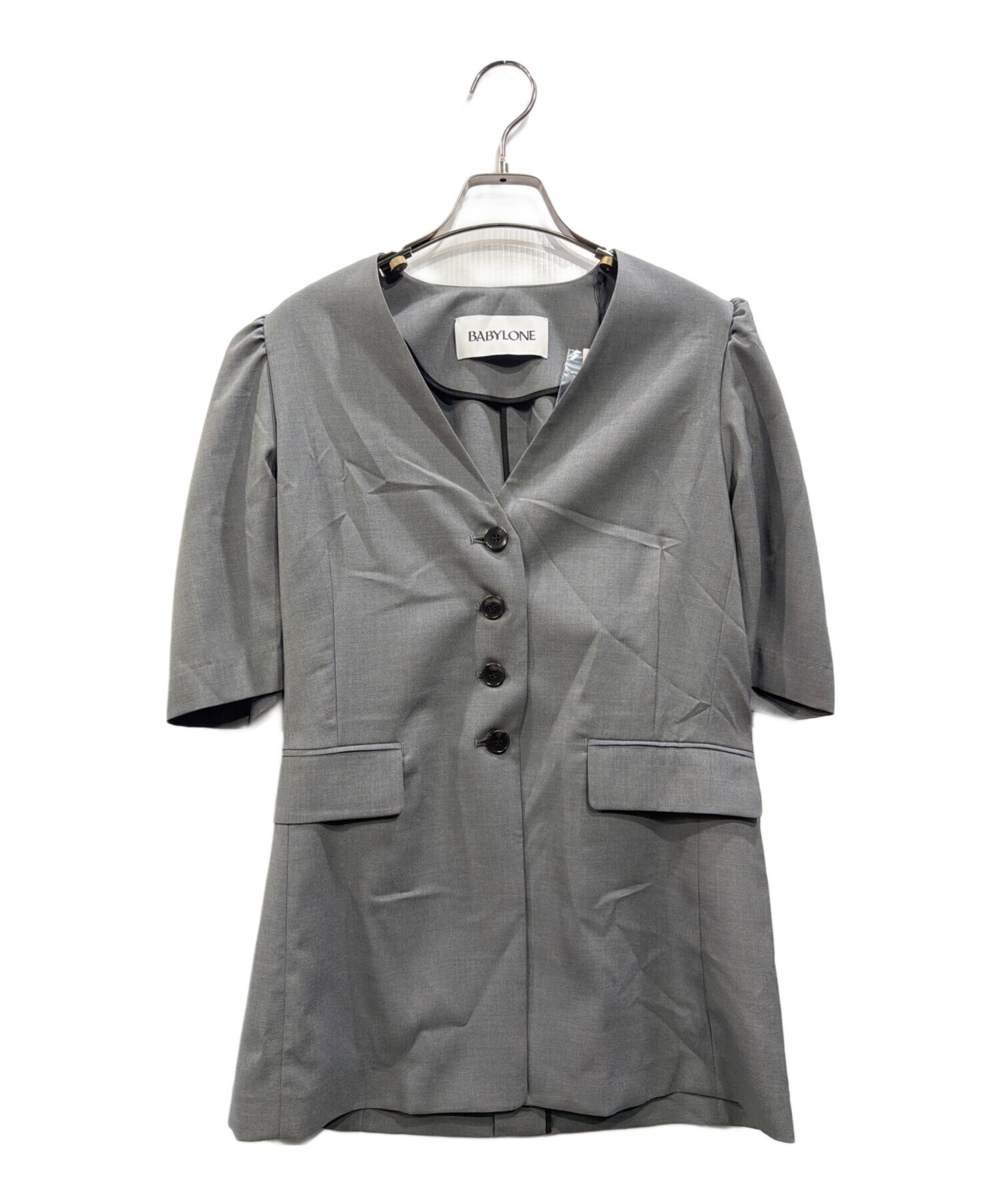 中古・古着通販】BABYLONE (バビロン) パフスリーブ五分袖ジャケット