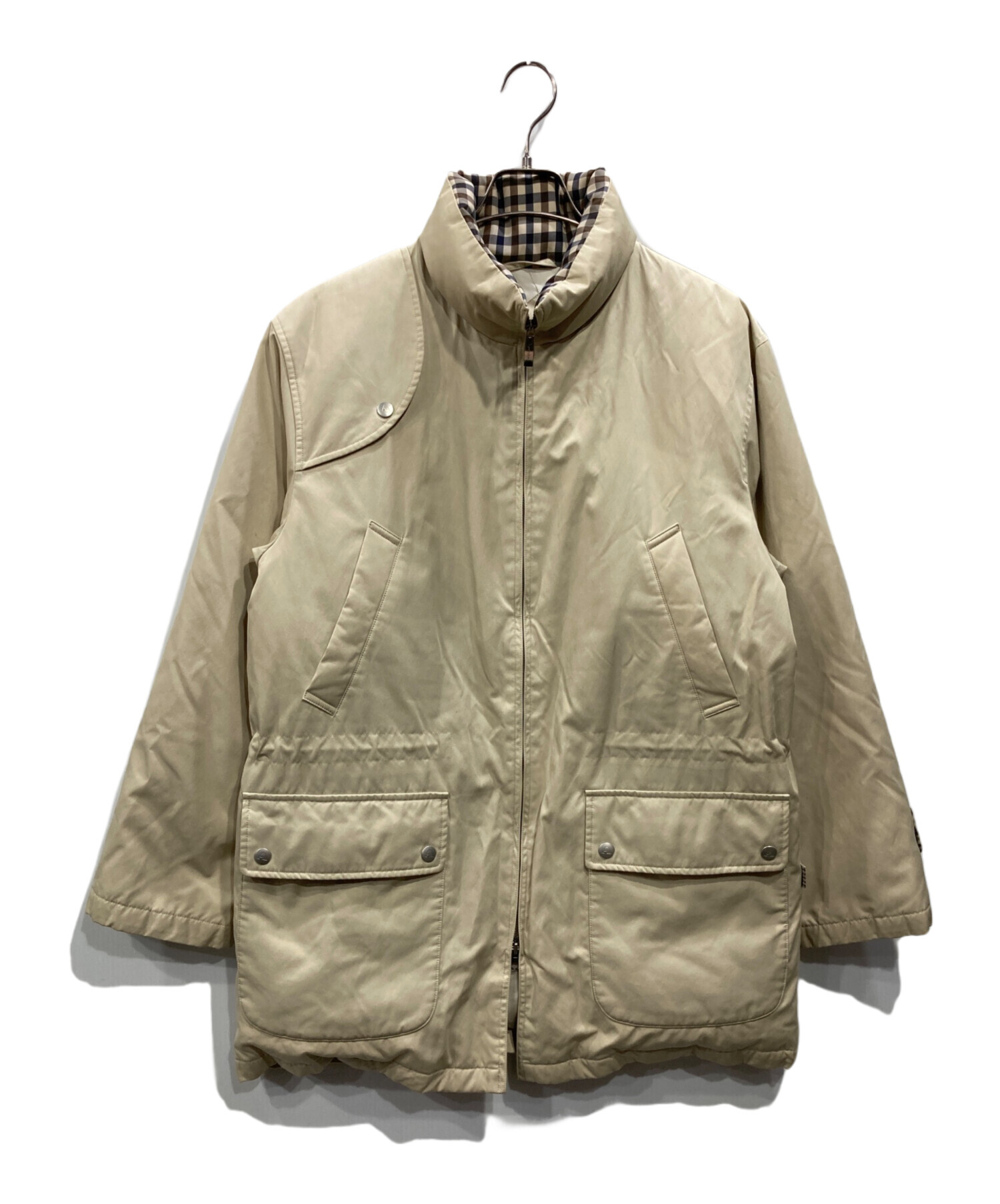 中古・古着通販】Aquascutum (アクアスキュータム) ダウンコート 