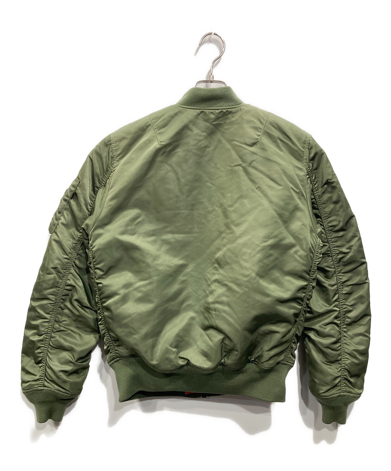中古・古着通販】ALPHA (アルファ) MA-1 flight jacket グリーン