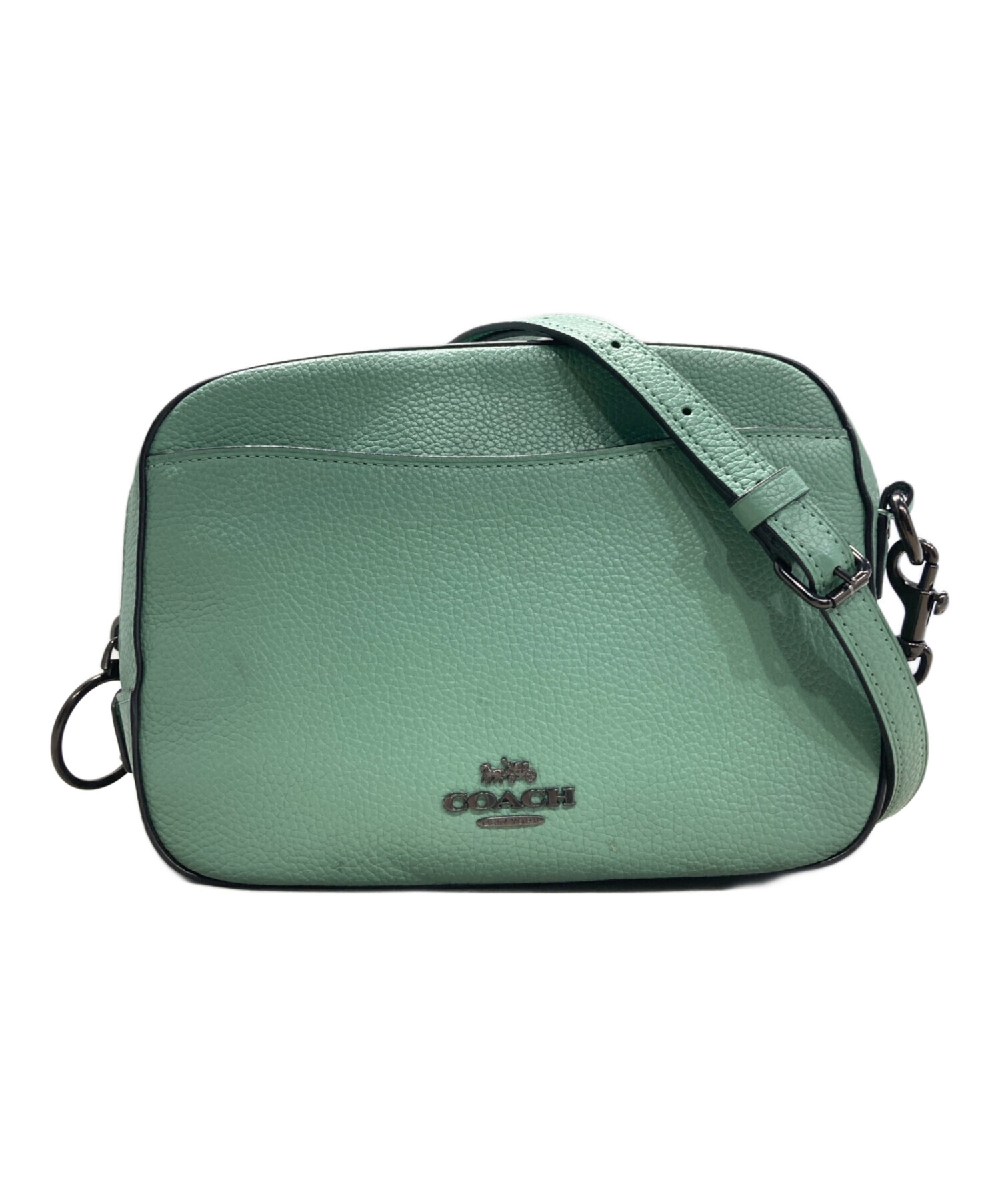 中古・古着通販】COACH (コーチ) カメラバッグ グリーン｜ブランド 