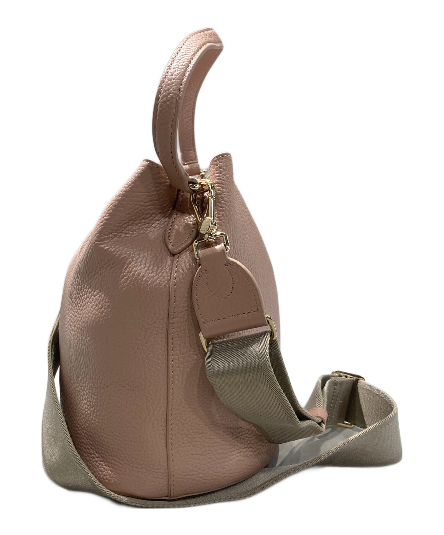 中古・古着通販】FURLA (フルラ) Danaeバケットバッグ ピンク