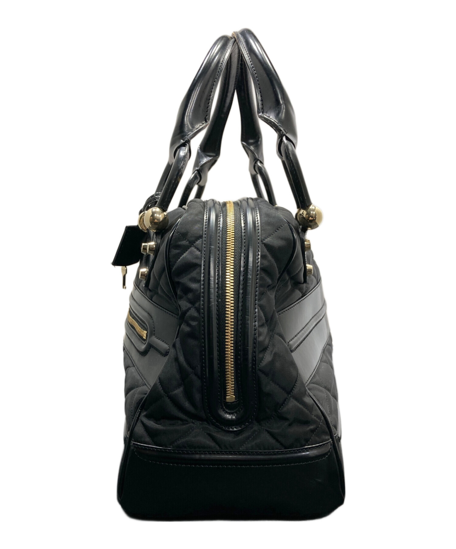 N2358 未使用!! バーバリー キルティング レザー ローラ TBロゴ長財布 BURBERRY（バーバリー） 長財布 レディース TBロゴ キルティング