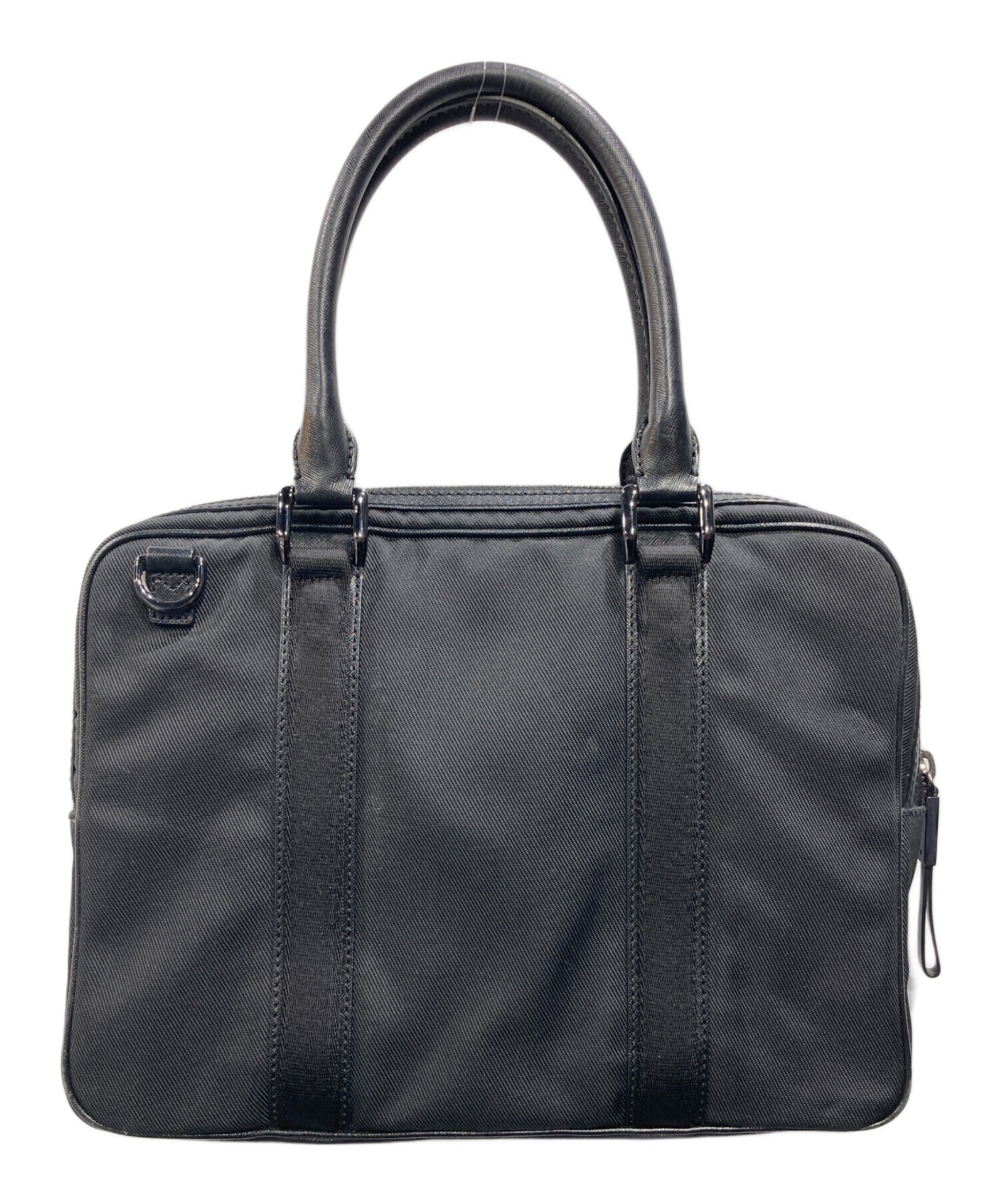 バーバリー　BURBERRY 黒　ビジネス バック　美品　送料込　入手困難 BURBERRY（バーバリー） ハンドバッグ ビジネスバッグ レザー ブラック