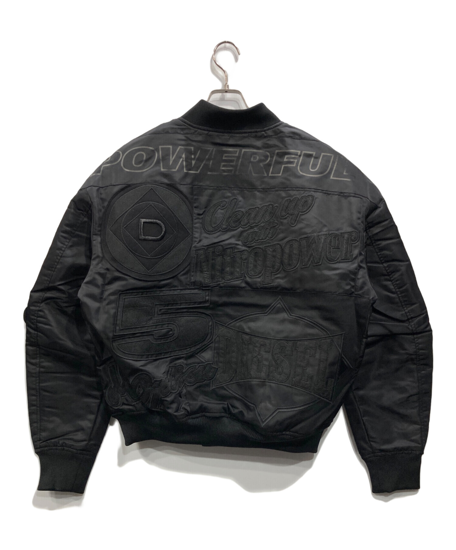 中古・古着通販】DIESEL (ディーゼル) J-BULC-PATCH JACKET ブラック