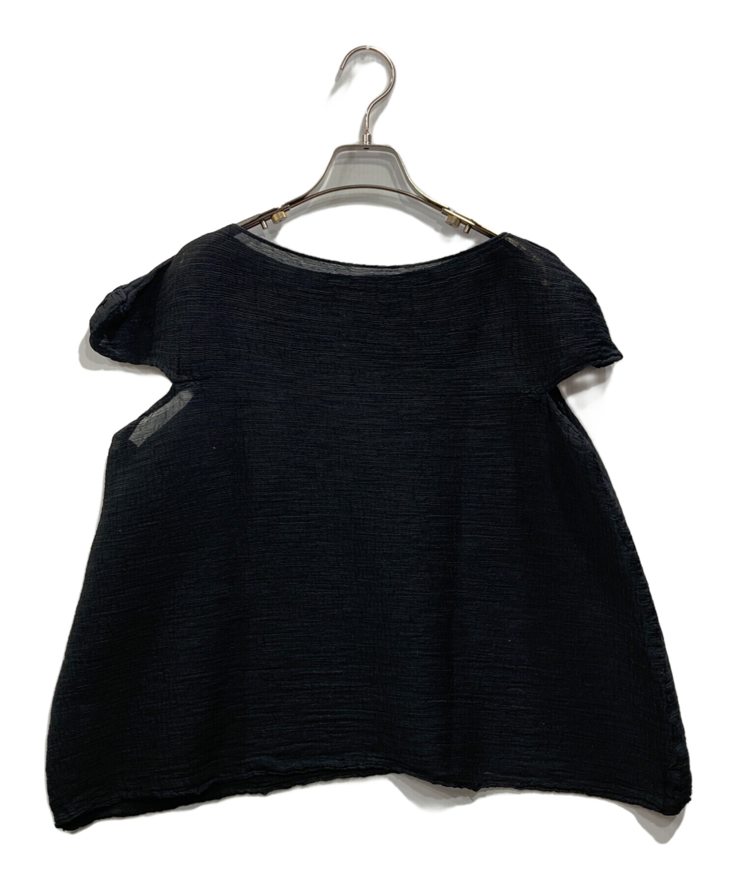 中古・古着通販】me ISSEY MIYAKE (ミーイッセイ ミヤケ) 半袖ブラウス