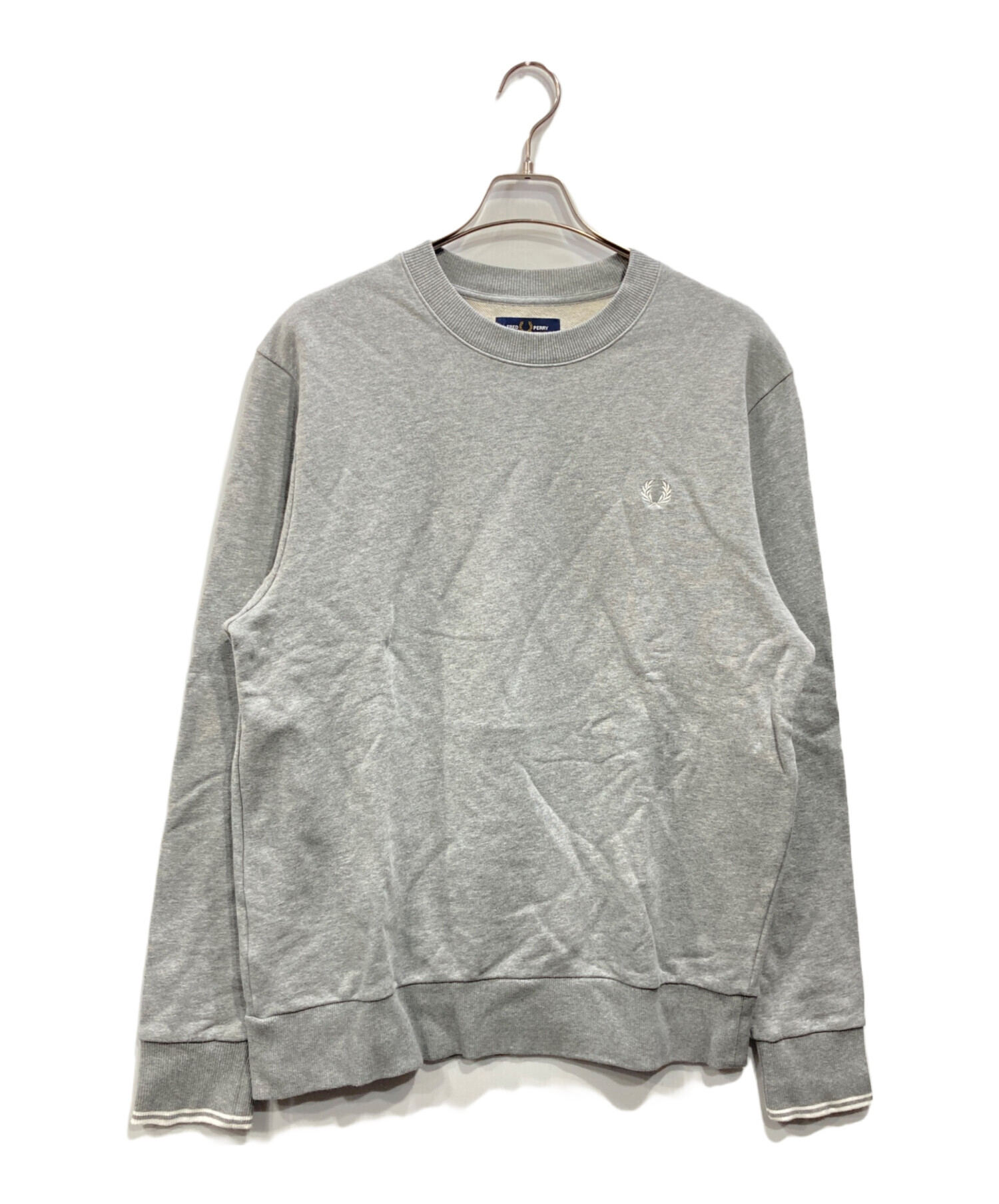 中古・古着通販】FRED PERRY (フレッドペリー) クルーネックスウェット 