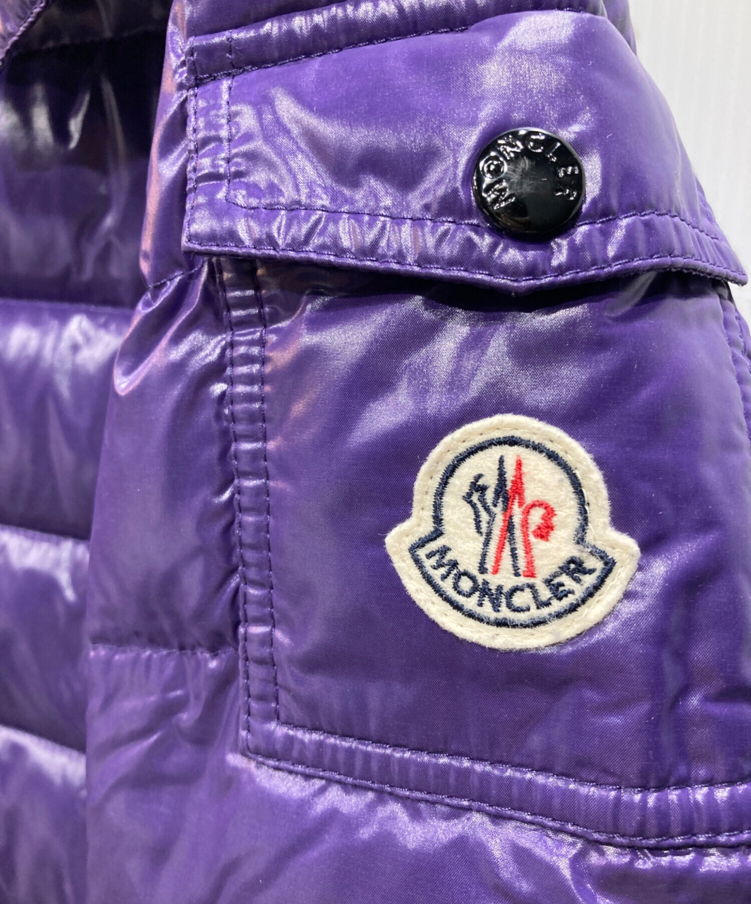 中古・古着通販】MONCLER (モンクレール) ダウンコート パープル