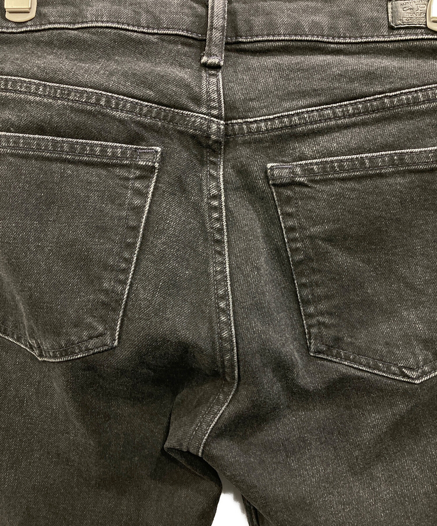 【新品】POLO RALPH LAUREN ブラックデニムパンツ30インチ 中古・古着通販】POLO RALPH LAUREN (ポロ・ラルフローレン) ブラック