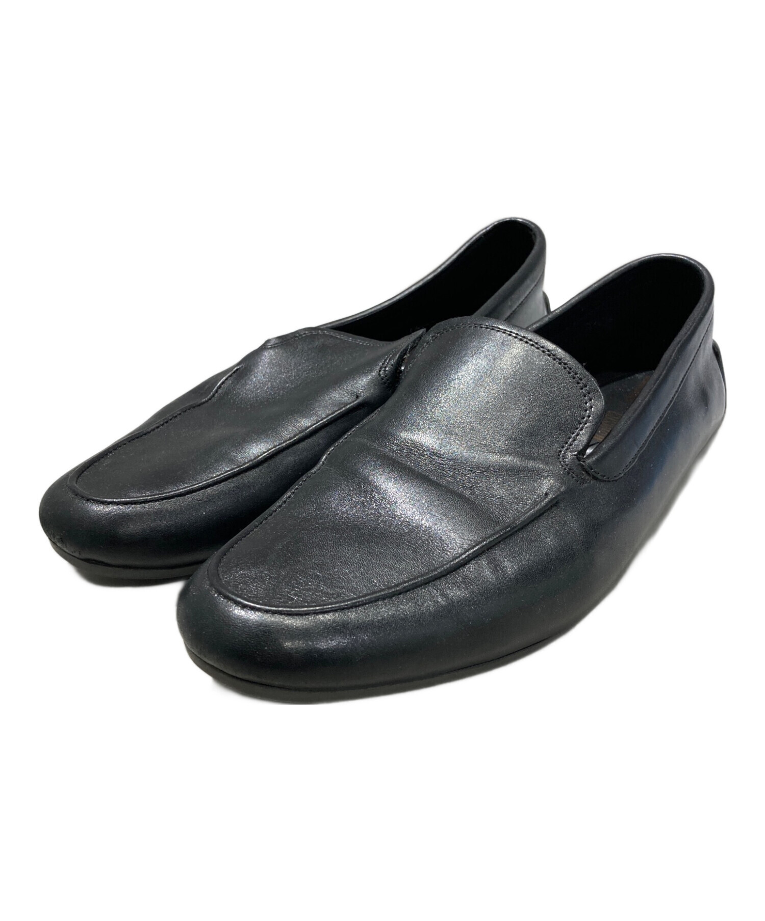 Clarks クラークス artisan レザー スリッポン ブラック 24cm 