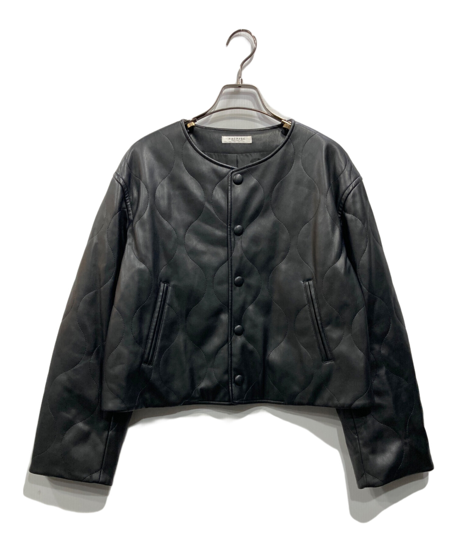 中古・古着通販】MACPHEE (マカフィー) フェイクレザー キルティング 
