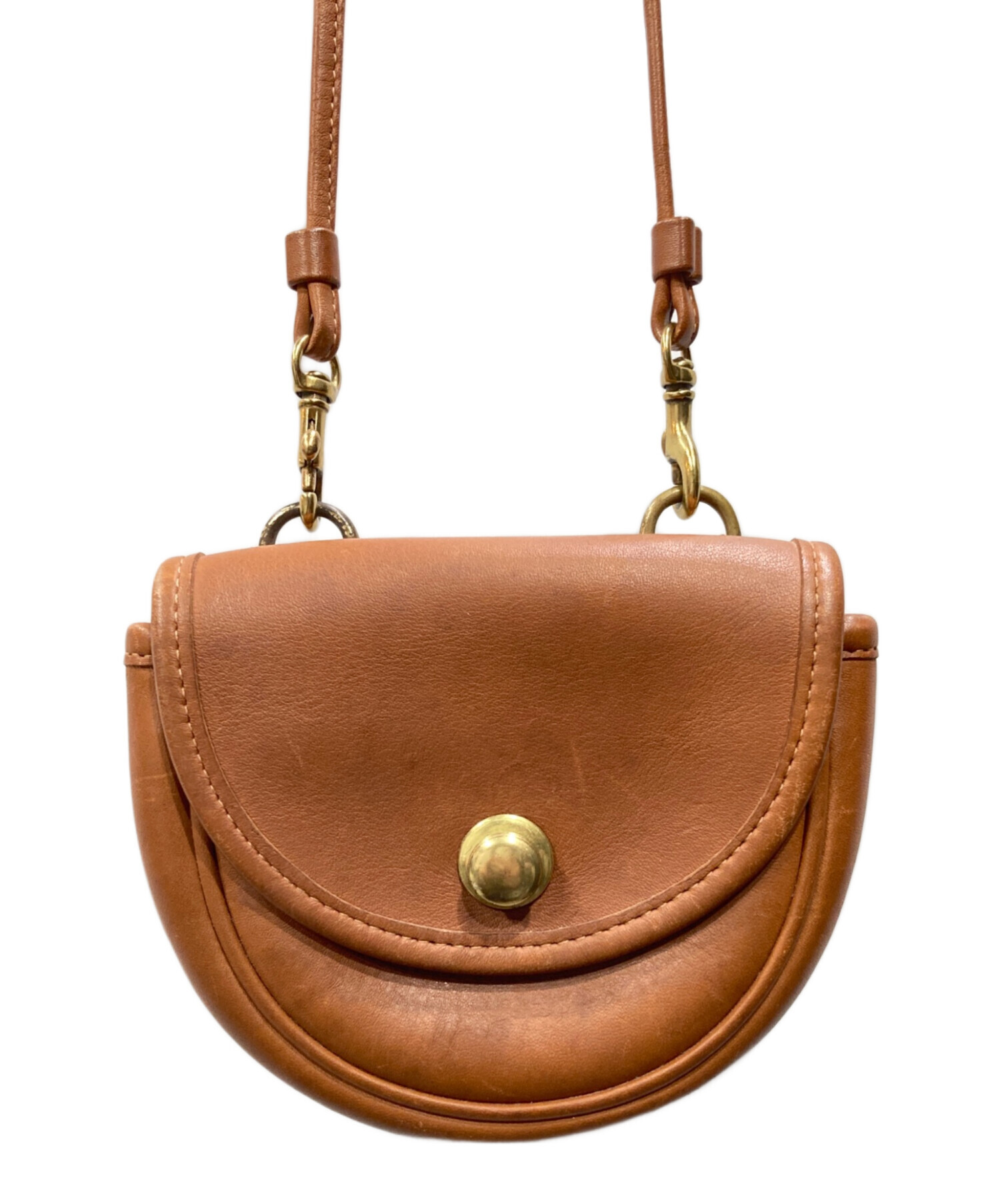 中古・古着通販】COACH (コーチ) ショルダーポーチ ブラウン｜ブランド 