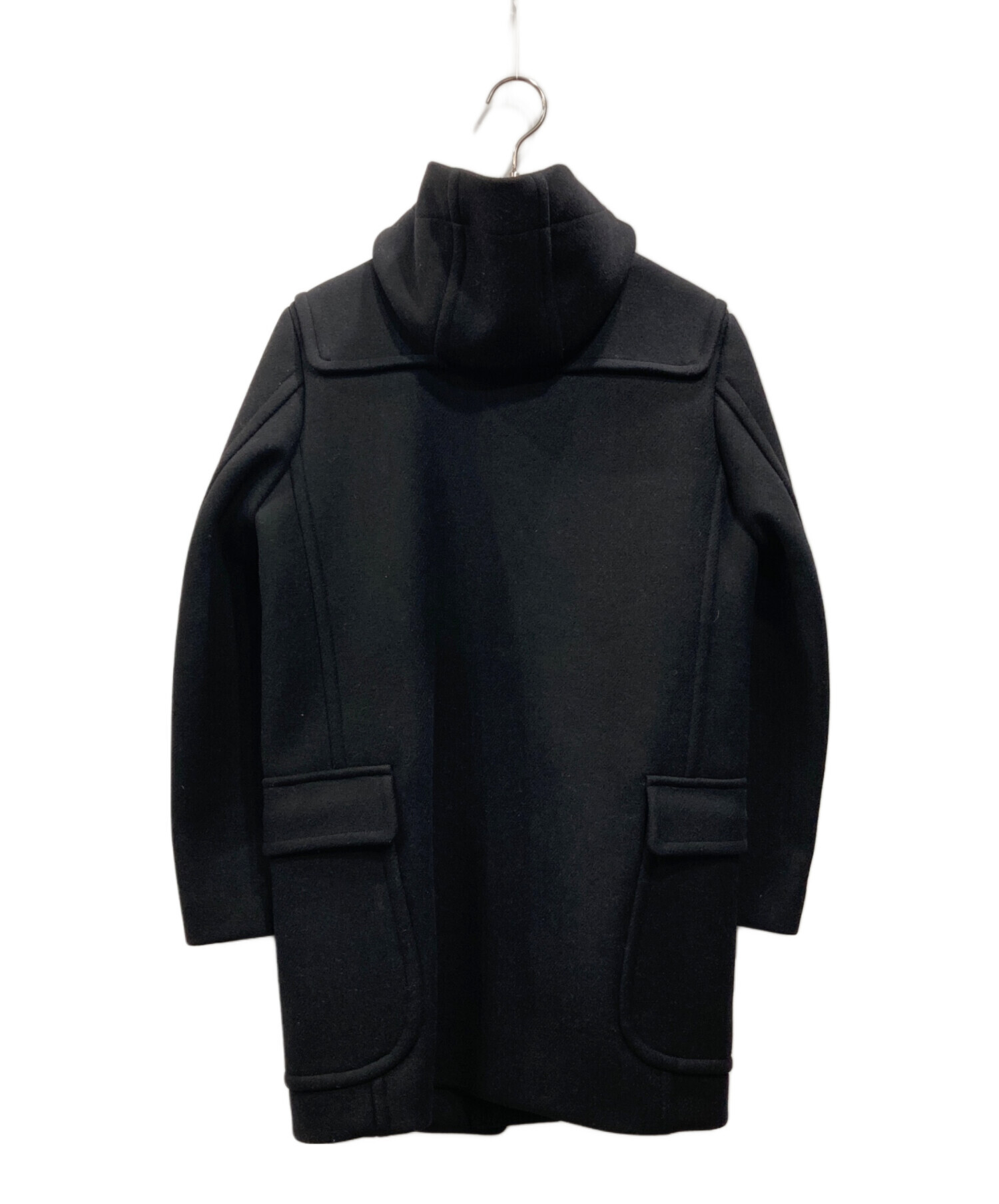 中古・古着通販】Drawer (ドゥロワー) ダッフルコート ブラック サイズ
