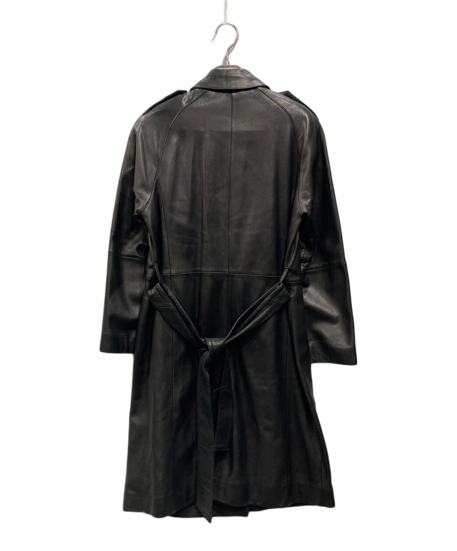 中古・古着通販】Calvin Klein (カルバンクライン) ラムレザーコート