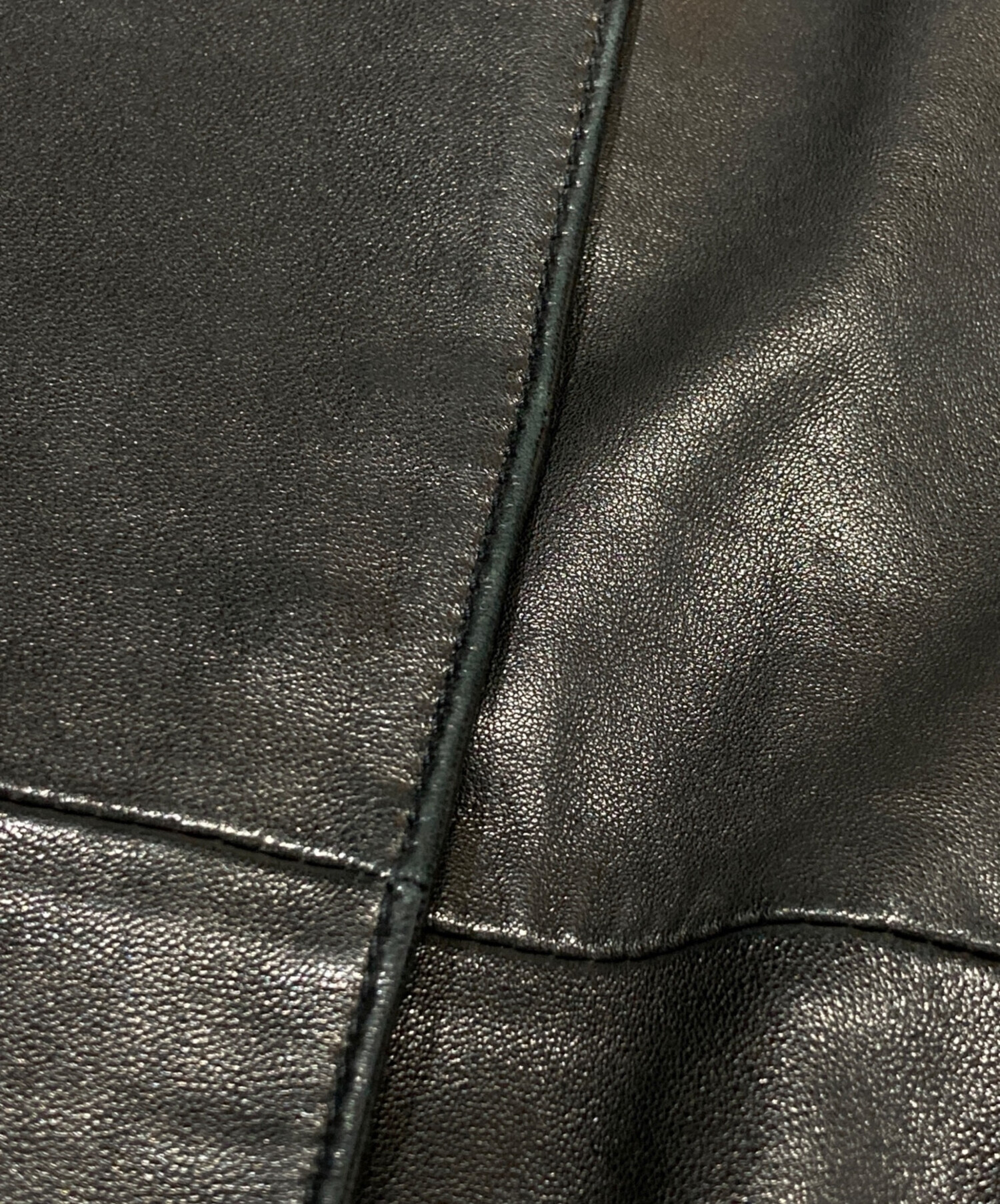 中古・古着通販】Calvin Klein (カルバンクライン) ラムレザーコート