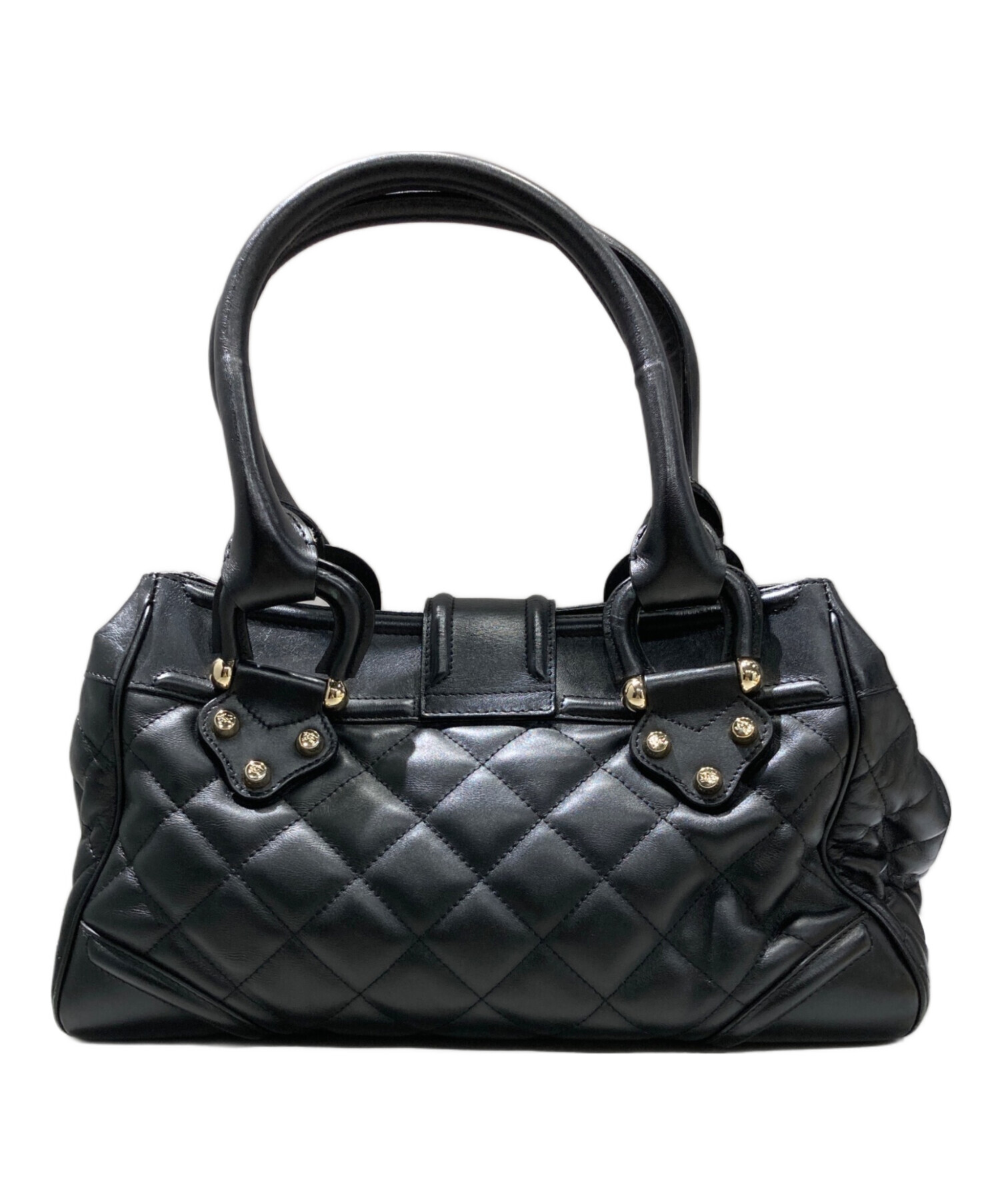 中古・古着通販】BURBERRY (バーバリー) キルティングレザーバッグ 