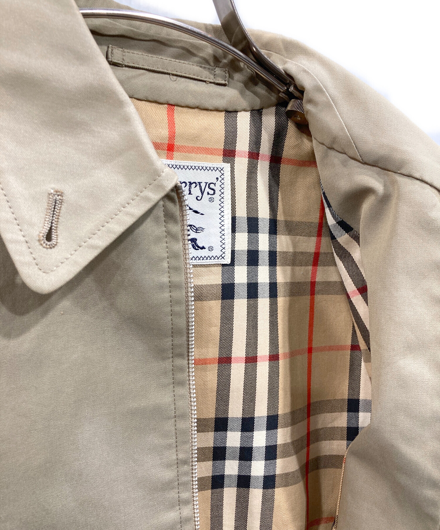 中古・古着通販】Burberry's (バーバリーズ) スイングトップ ベージュ