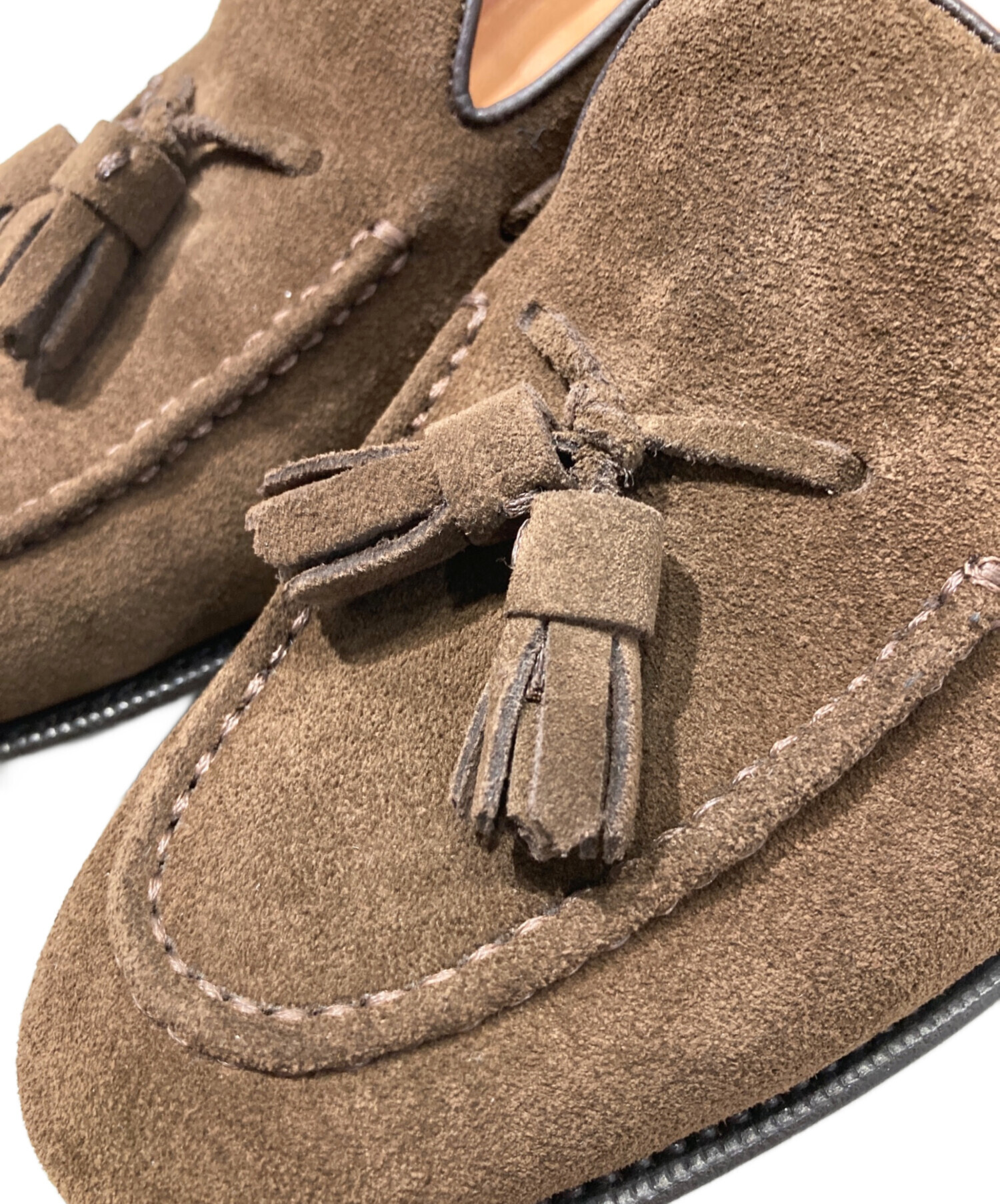 Ray Mar レイマー ブラウン スエード ローファー RAYMAR】Steve ダークブラウン スエード レイジーマン / Vibramソール