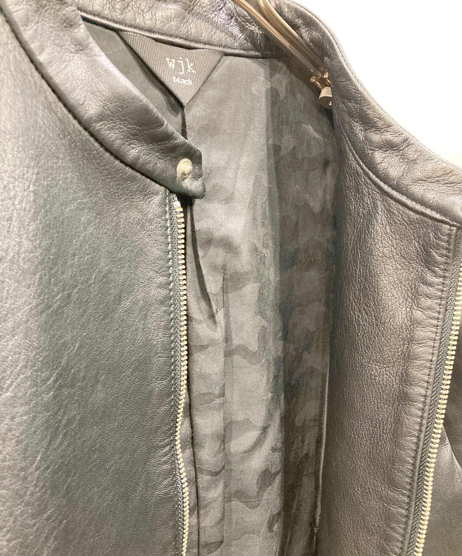 中古・古着通販】wjk (ダブルジェイケー) シングルライダース