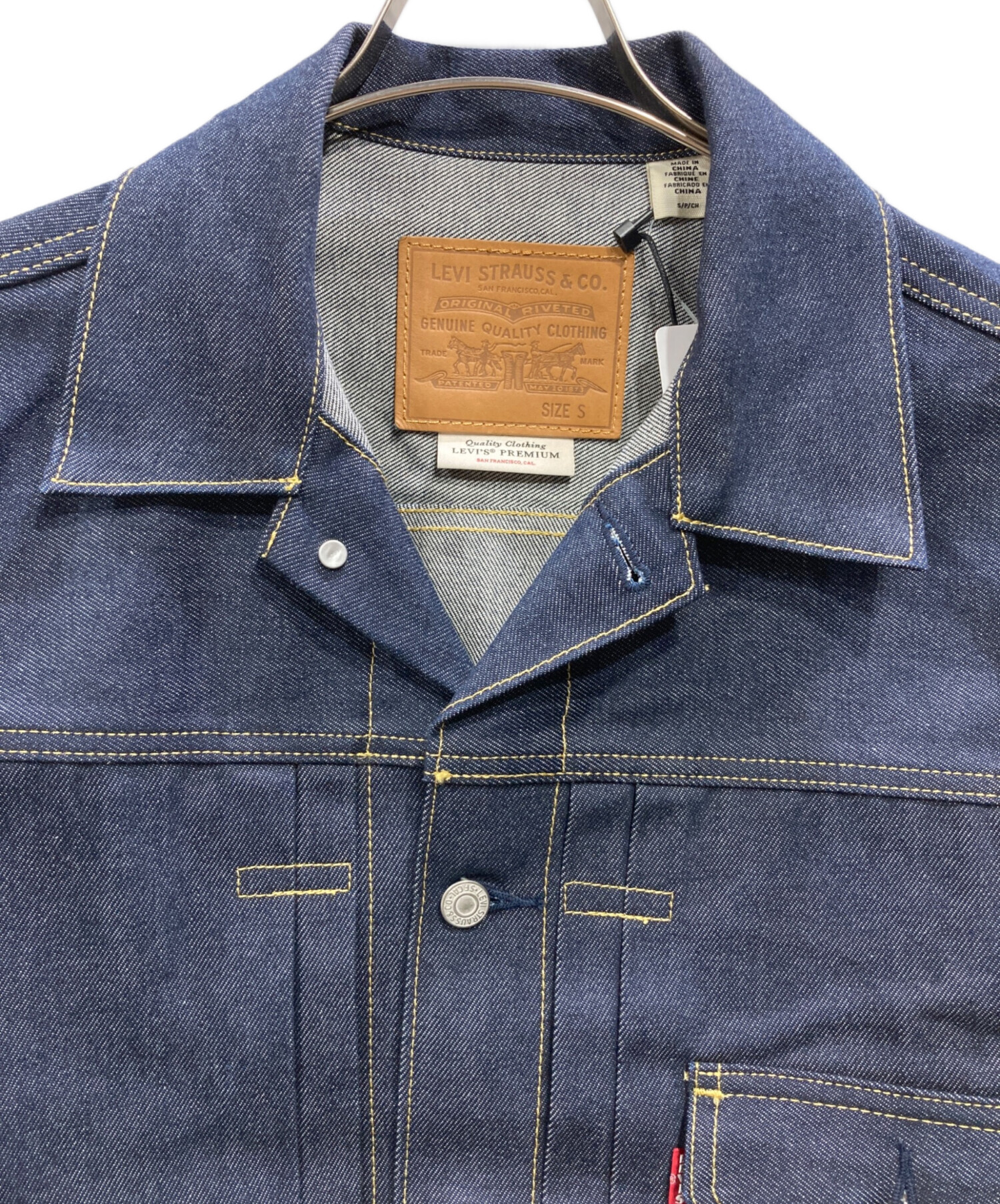 中古・古着通販】LEVI'S (リーバイス) 1st TYPE1 デニムトラッカー 中古・古着通販】LEVI'S (リーバイス) 1st TYPE1 デニムトラッカー