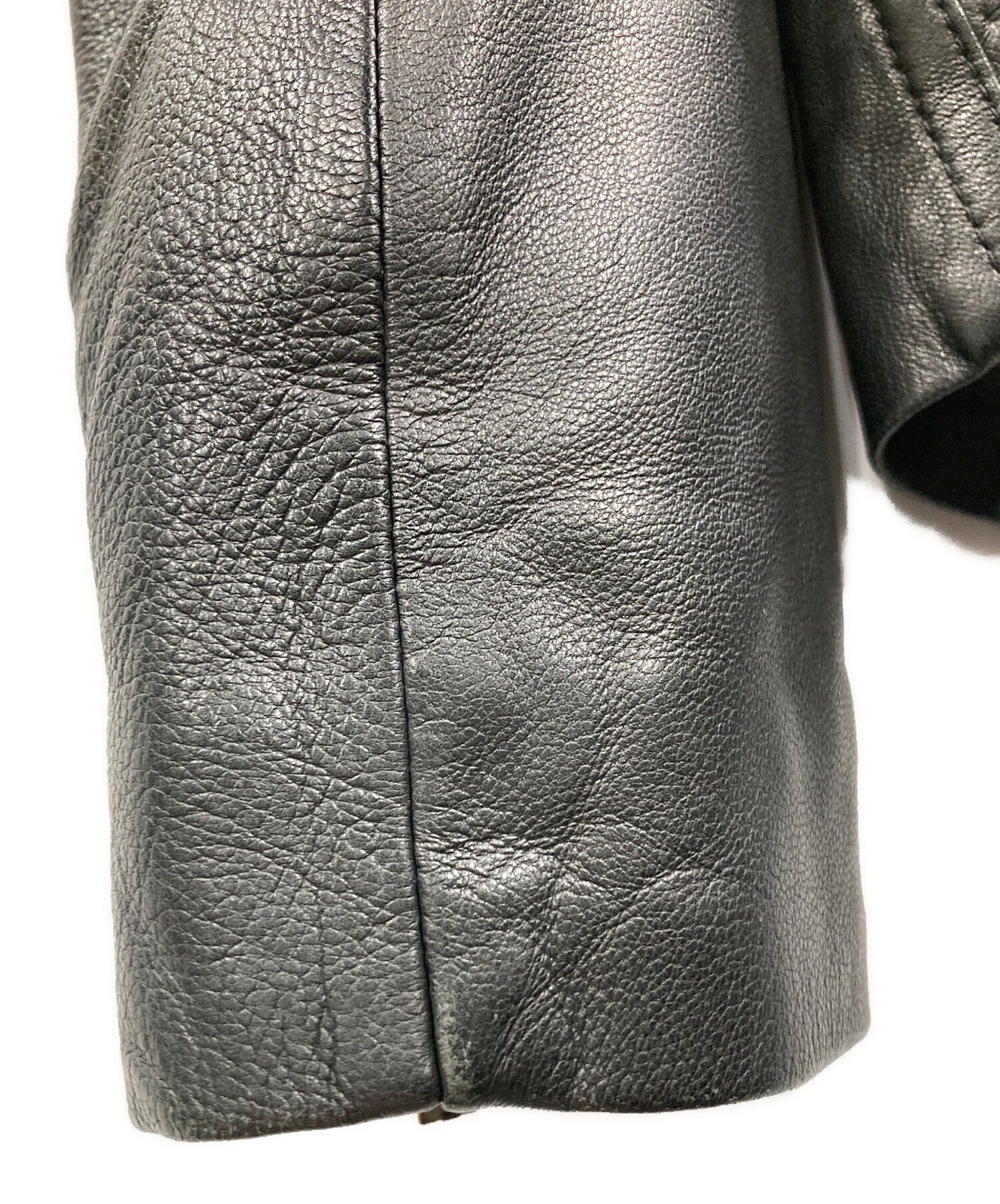 中古・古着通販】Noble (ノーブル) レザージャケット ブラック サイズ