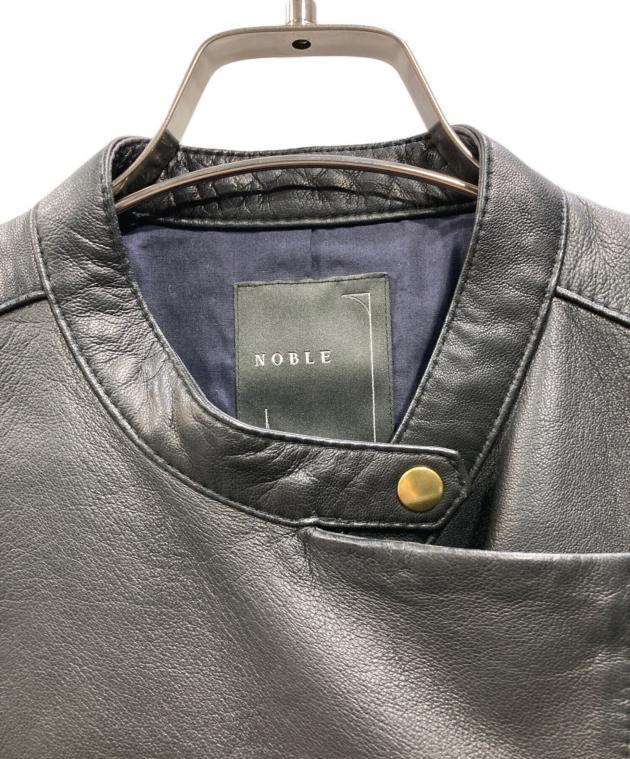 中古・古着通販】Noble (ノーブル) レザージャケット ブラック サイズ