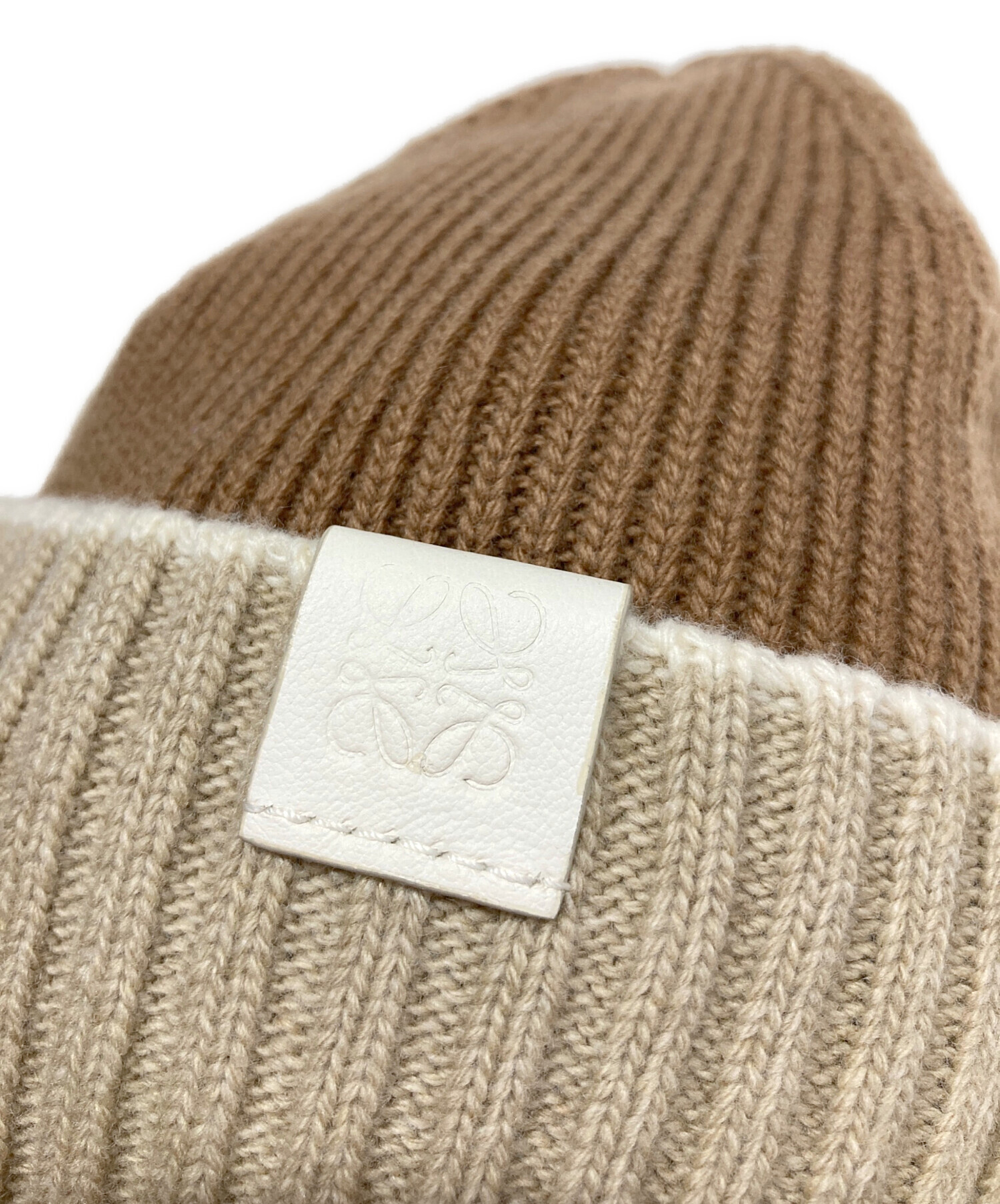 中古・古着通販】LOEWE (ロエベ) アナグラム ロゴ ビーニーキャップ