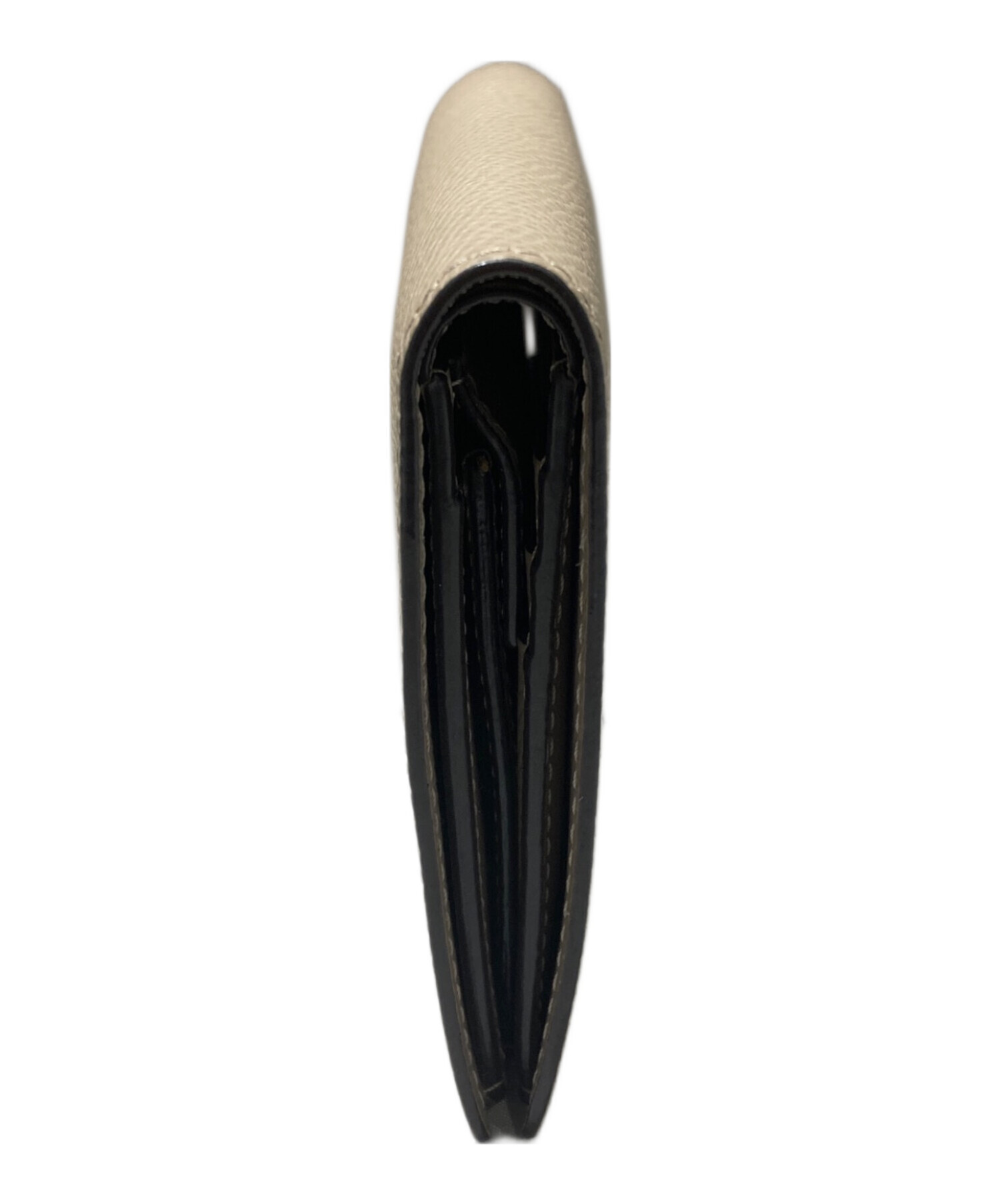 中古・古着通販】BONAVENTURA (ボナベンチュラ) 2つ折り財布 ベージュ